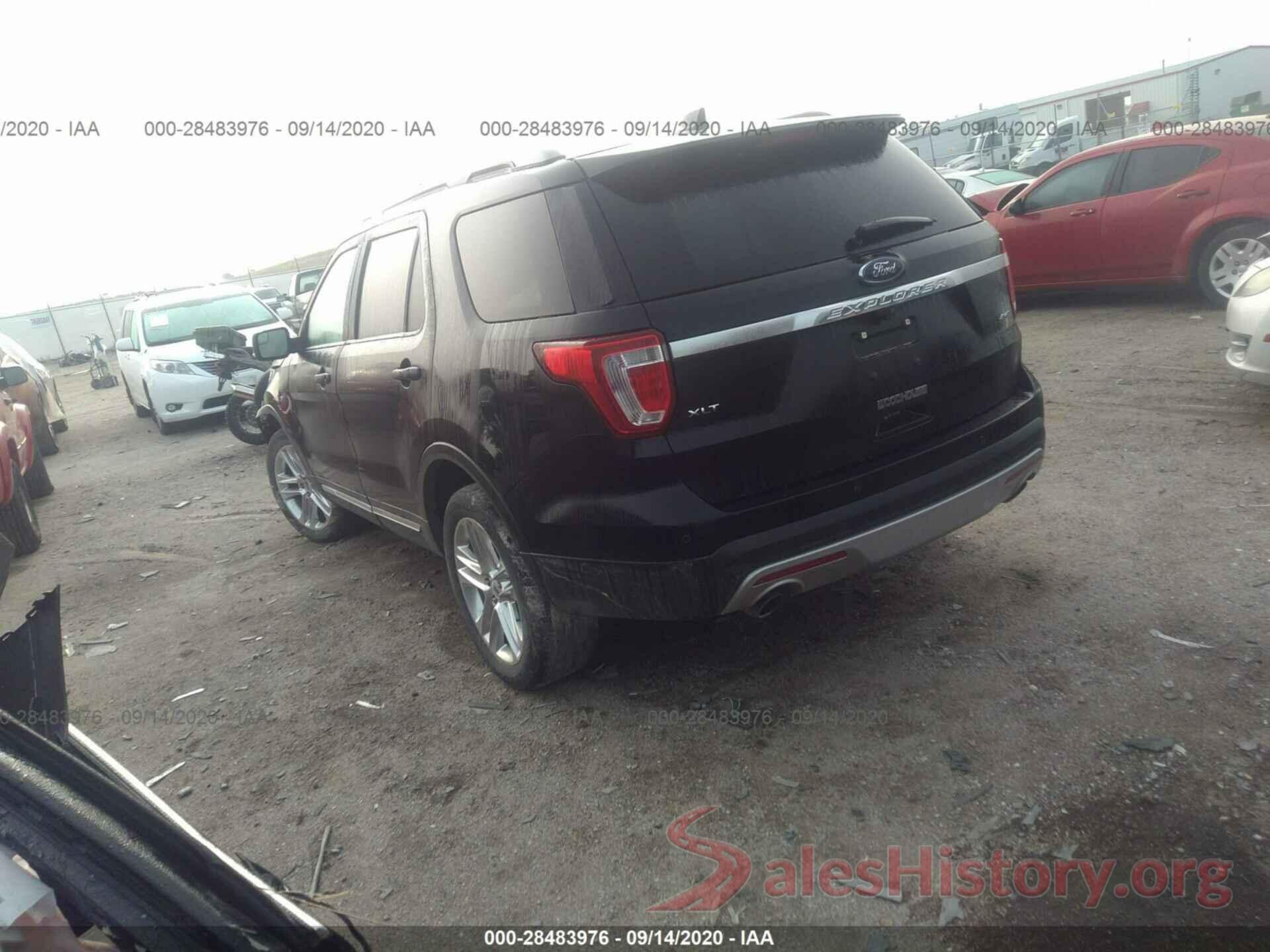 1FM5K8D82HGA93438 2017 FORD EXPLORER