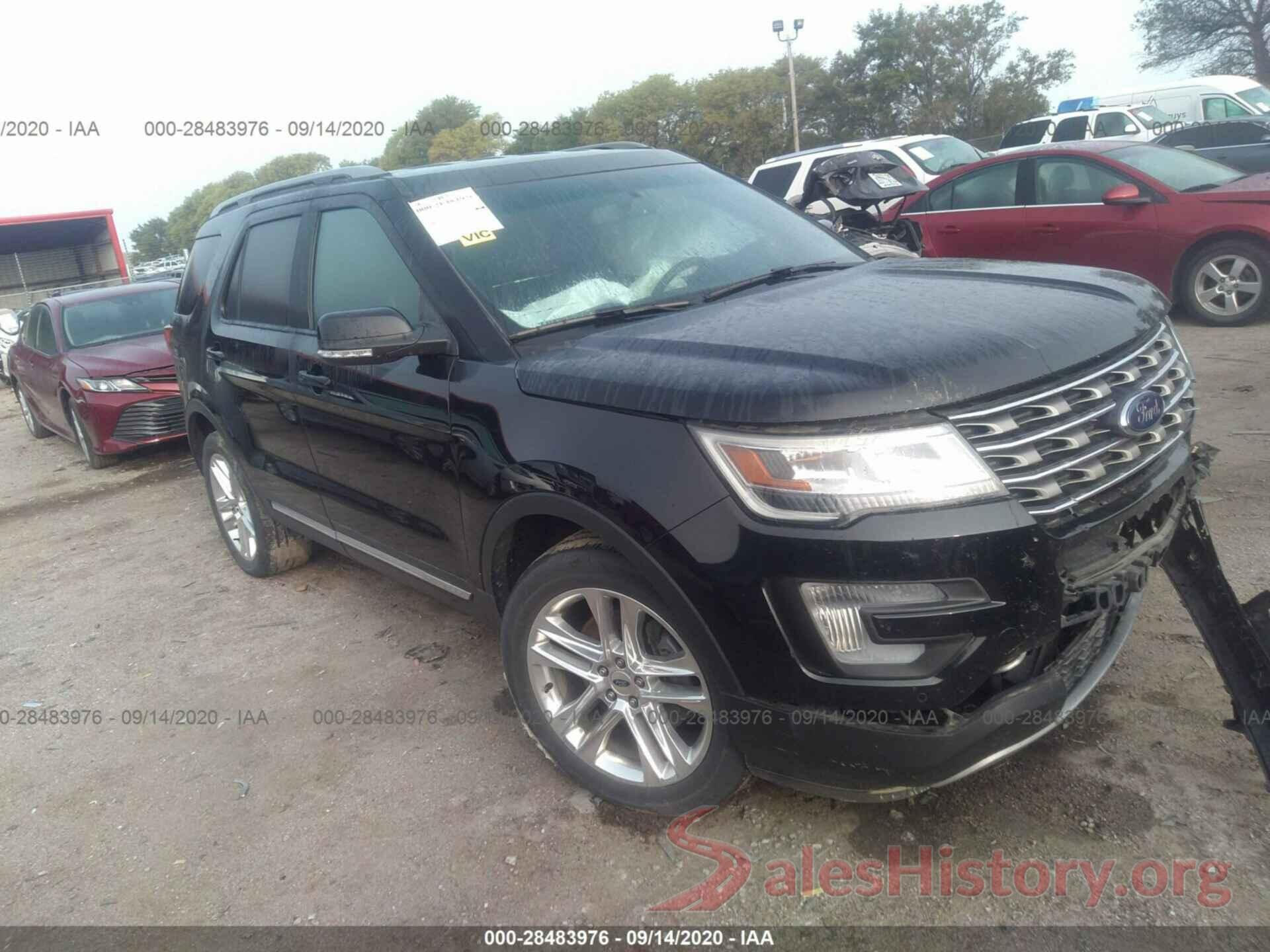 1FM5K8D82HGA93438 2017 FORD EXPLORER