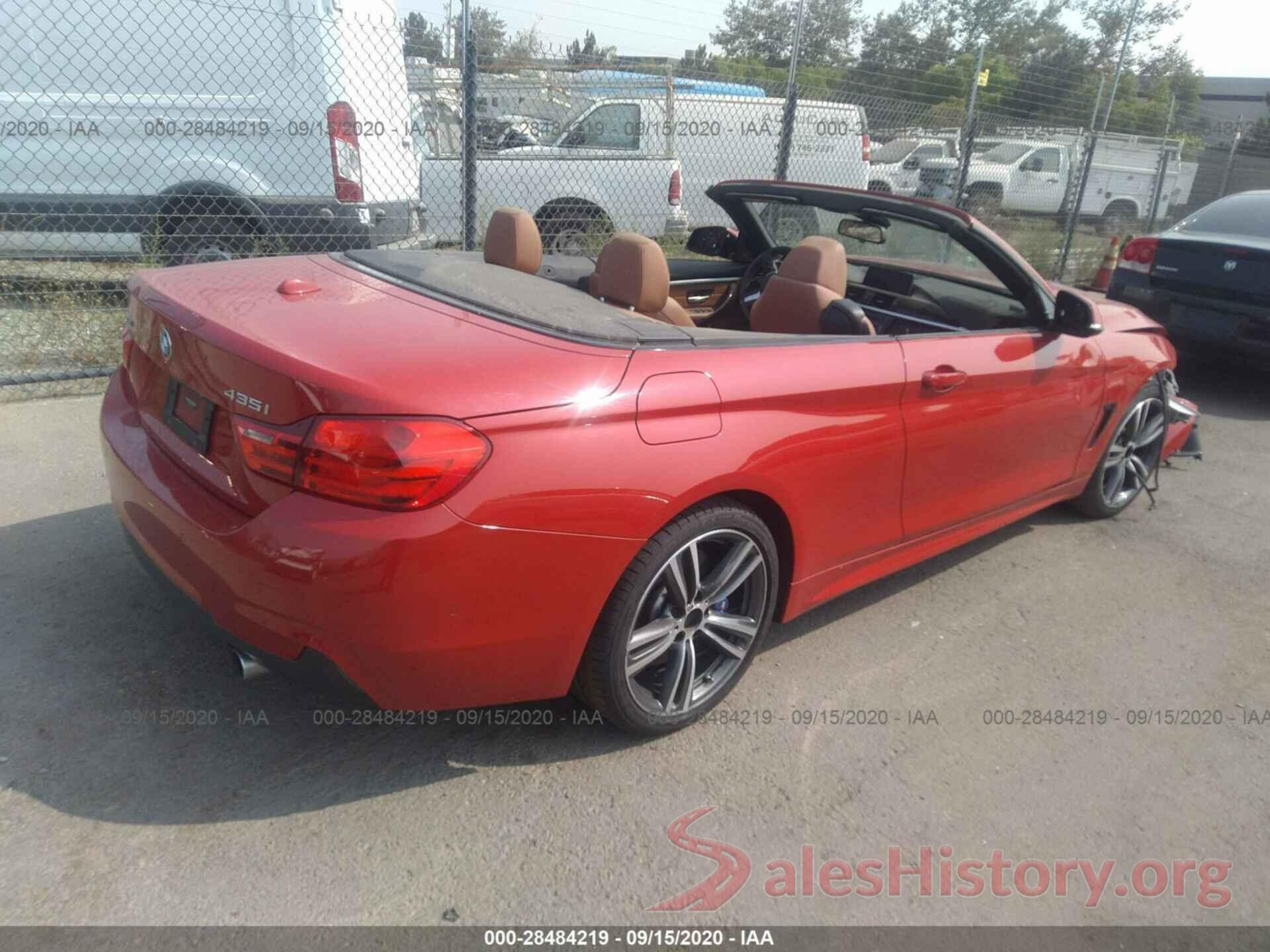 WBA3T7C5XG5A38207 2016 BMW 4 SERIES