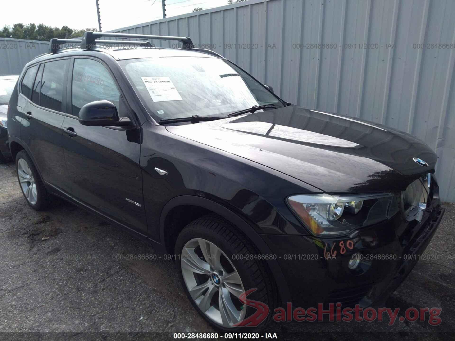 5UXWX9C58G0D73235 2016 BMW X3