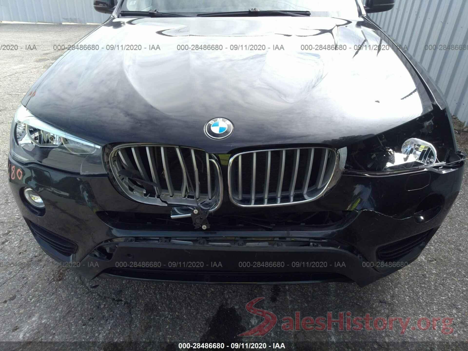 5UXWX9C58G0D73235 2016 BMW X3