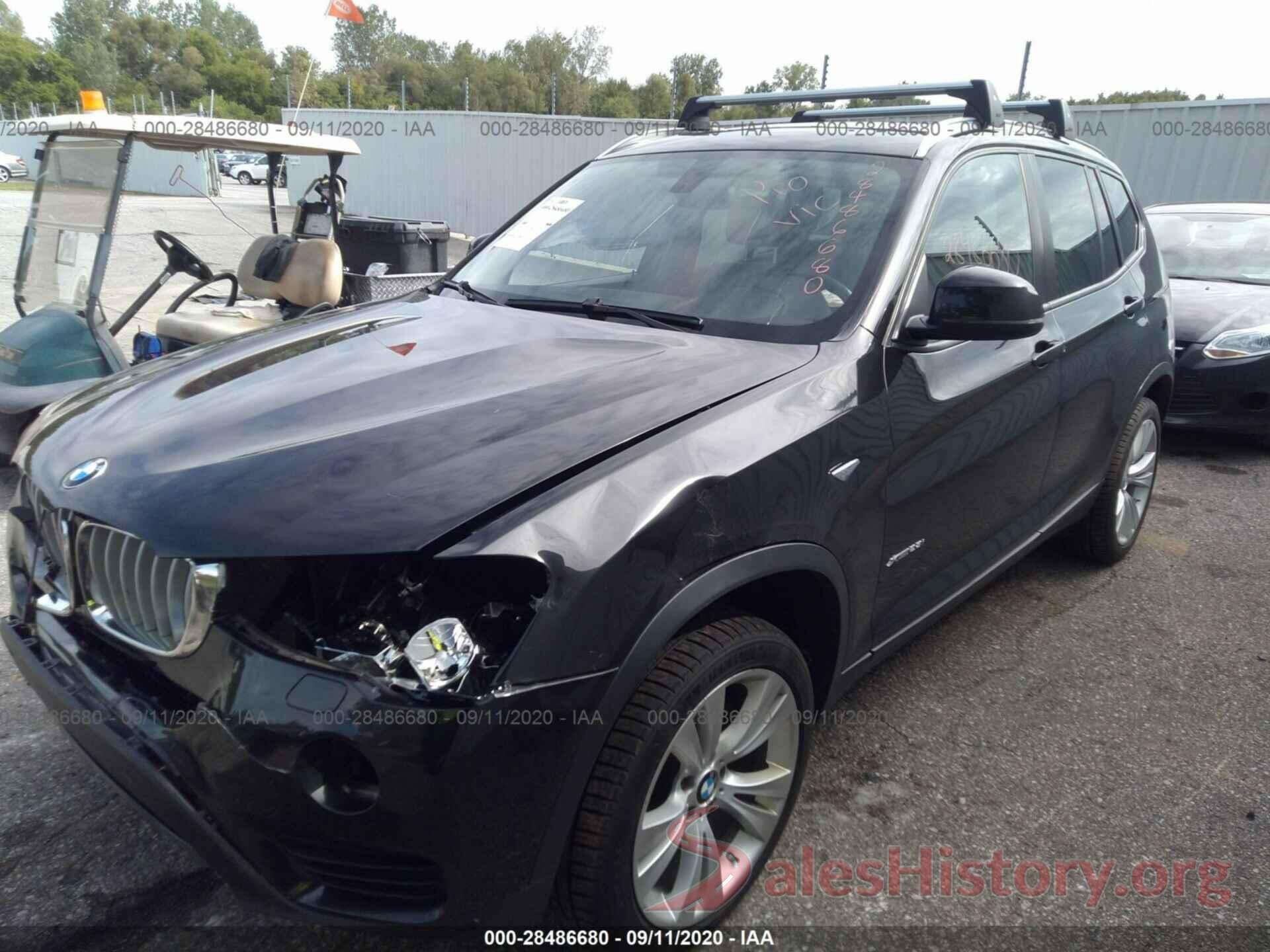 5UXWX9C58G0D73235 2016 BMW X3