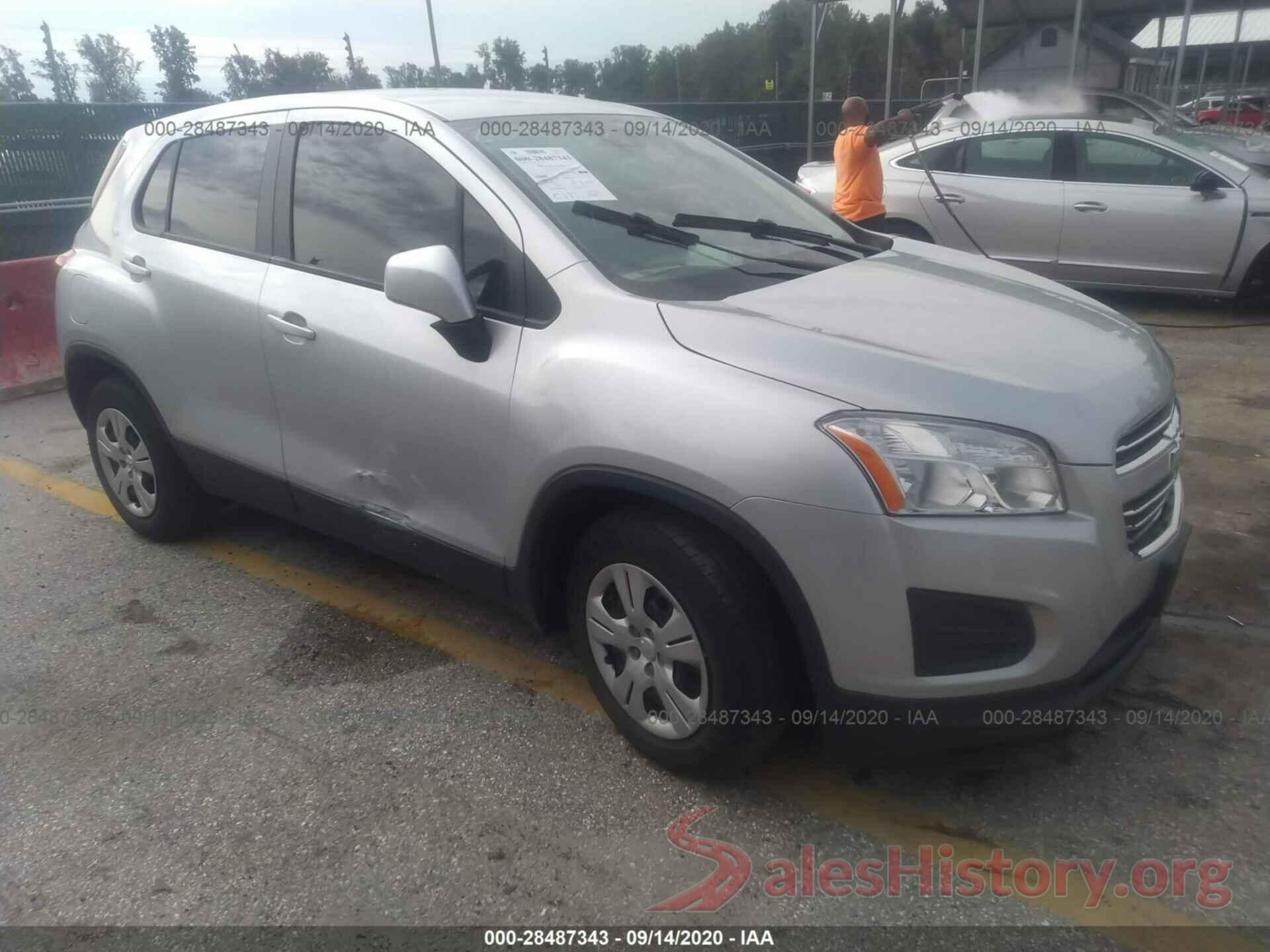 KL7CJKSB1GB762009 2016 CHEVROLET TRAX