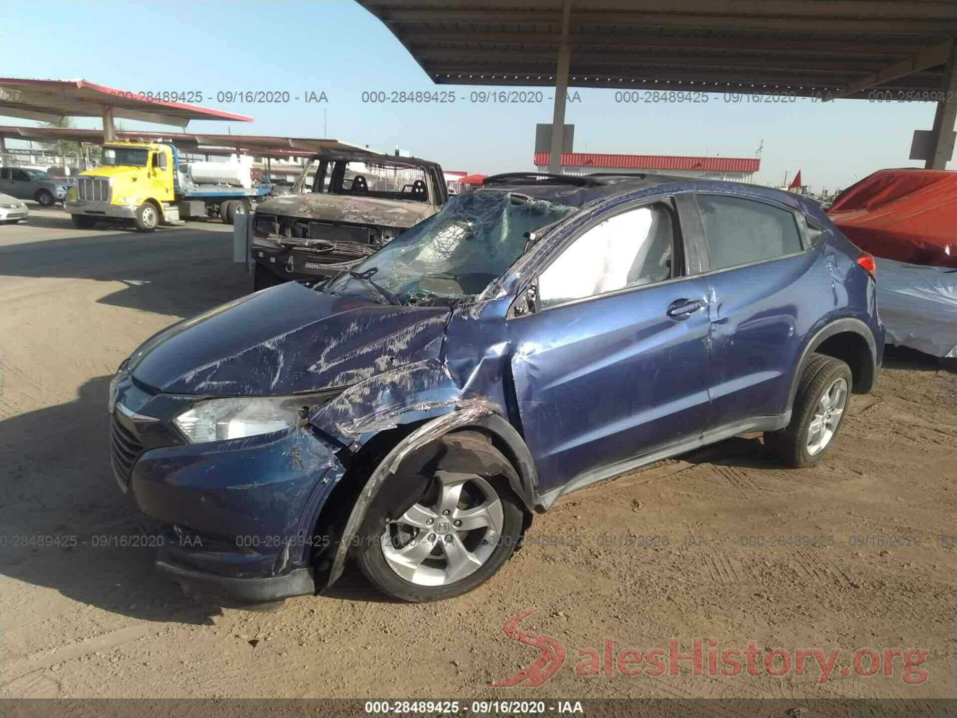 3CZRU5H57GM728909 2016 HONDA HR-V