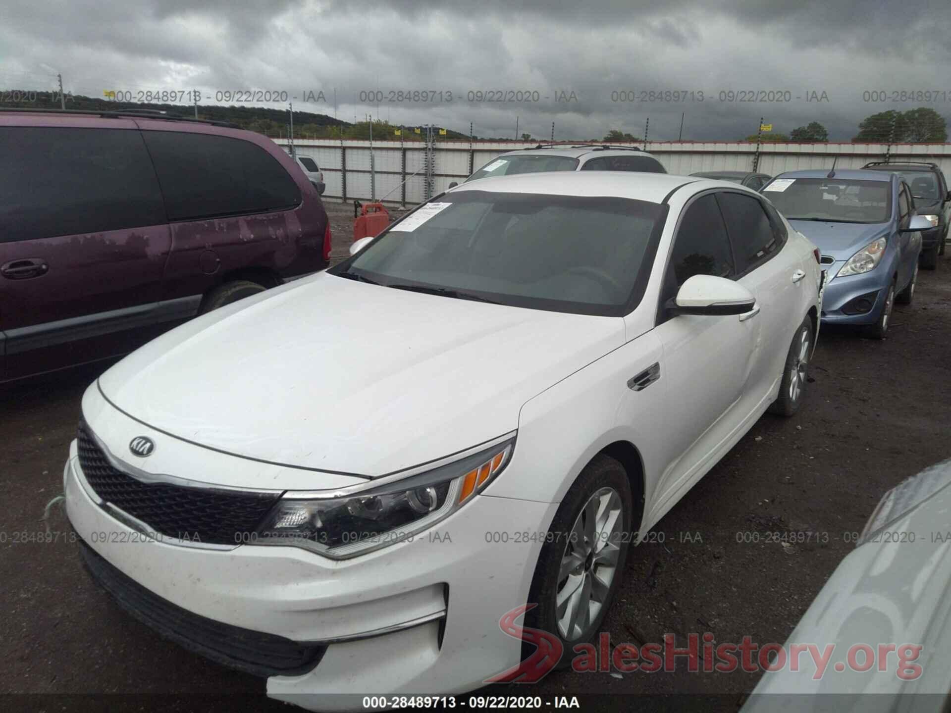 5XXGT4L38GG060152 2016 KIA OPTIMA