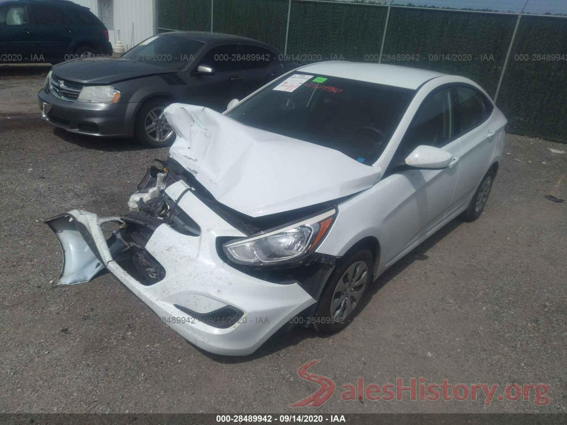 KMHCT4AE7HU317554 2017 HYUNDAI ACCENT