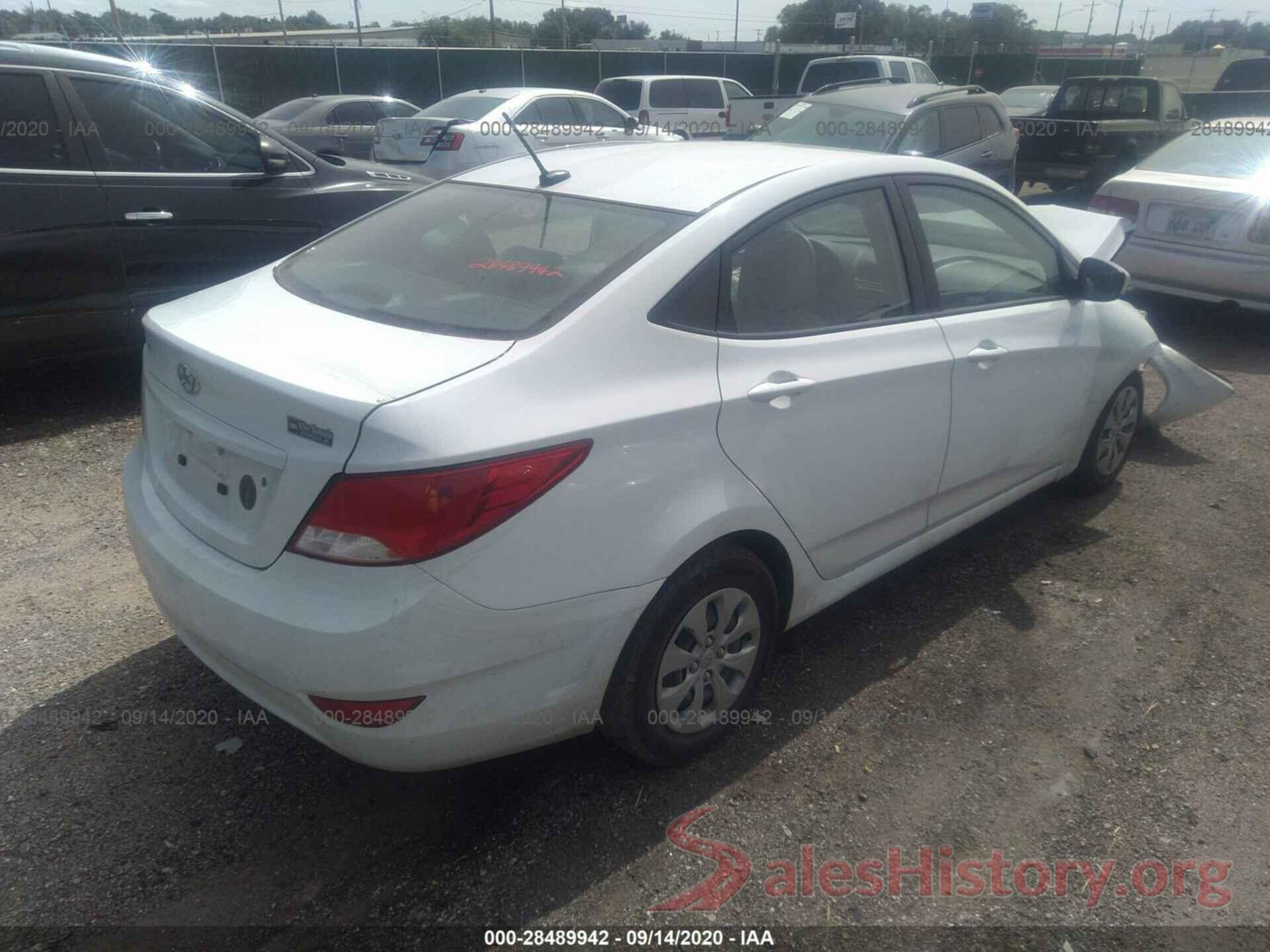 KMHCT4AE7HU317554 2017 HYUNDAI ACCENT