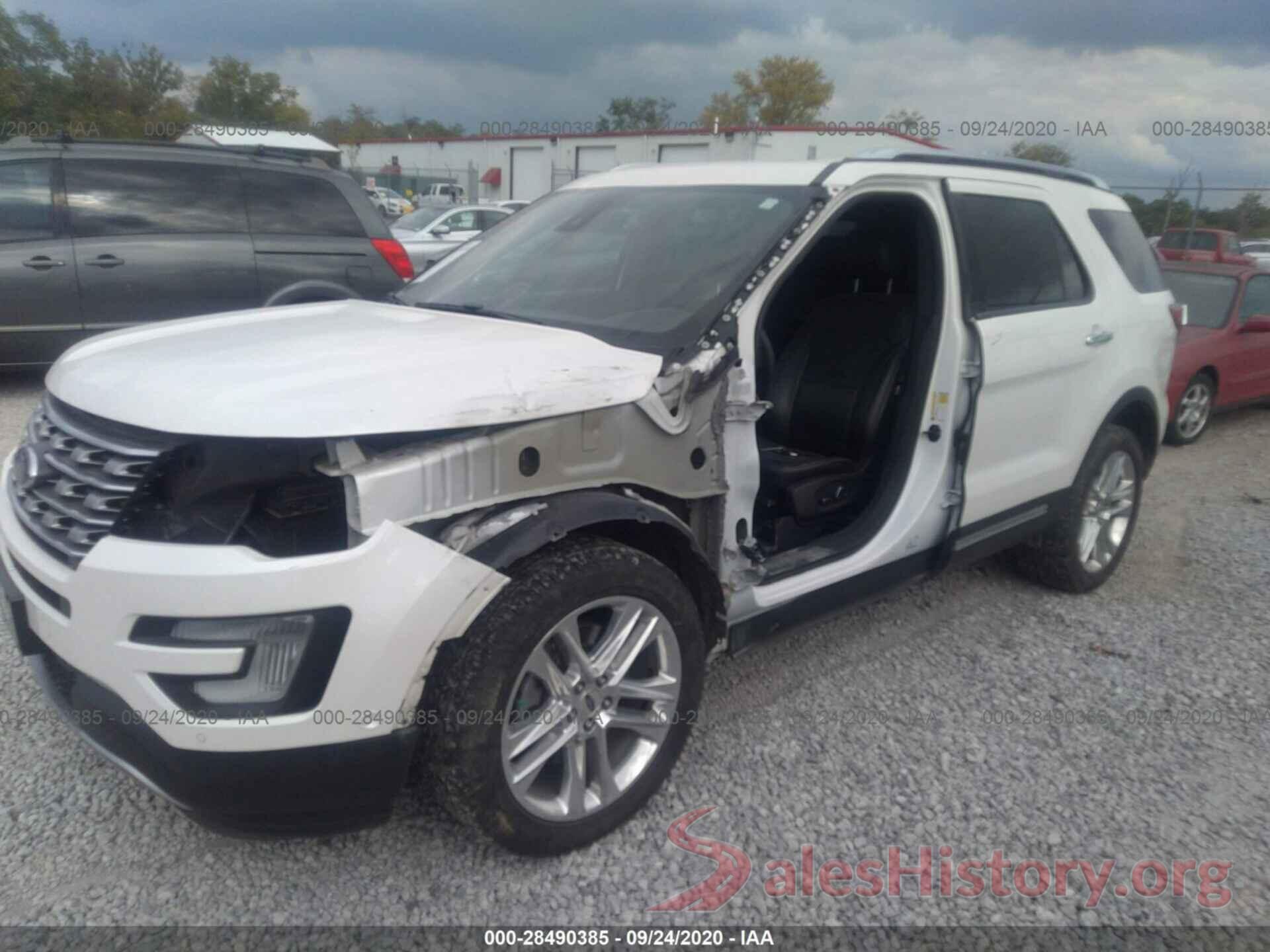 1FM5K8F84HGD38043 2017 FORD EXPLORER