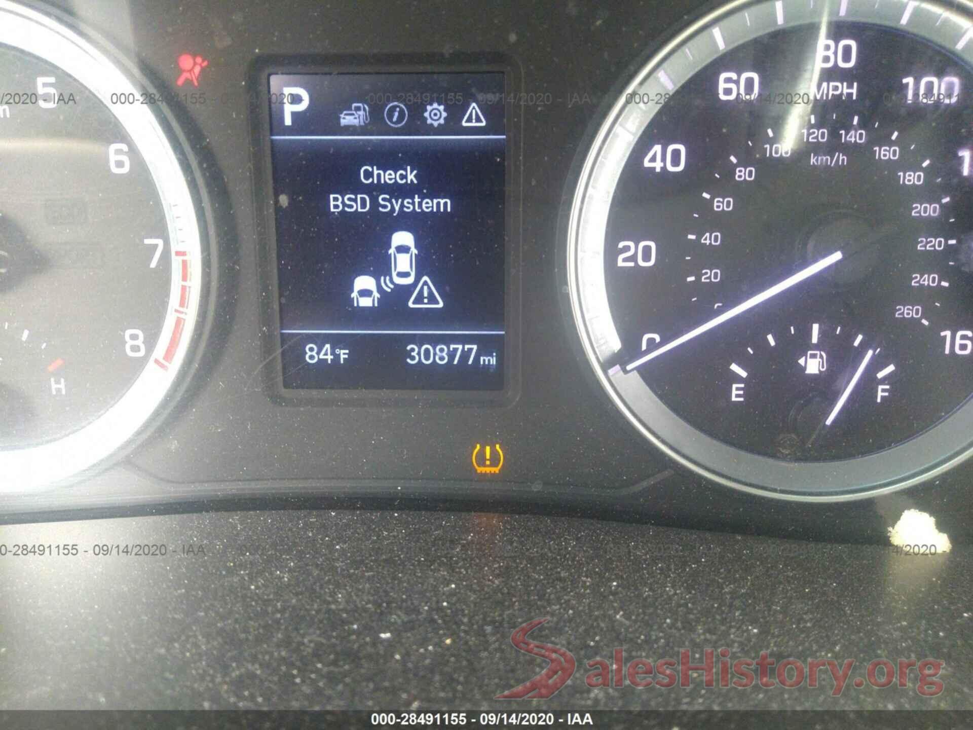 5NPE24AF0KH805822 2019 HYUNDAI SONATA