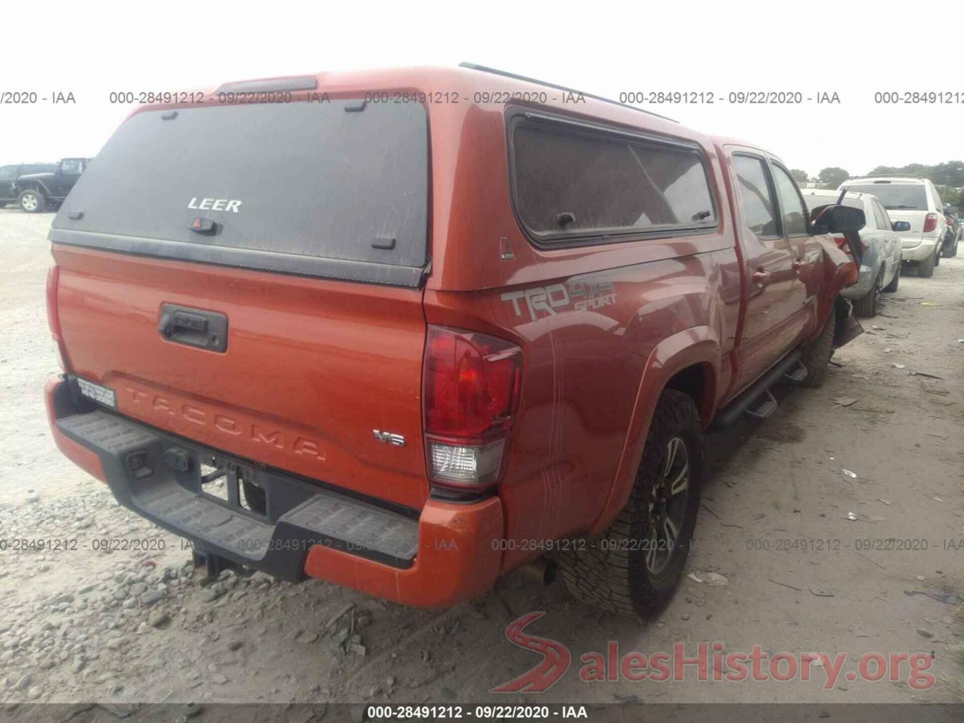 5TFDZ5BN9GX012677 2016 TOYOTA TACOMA