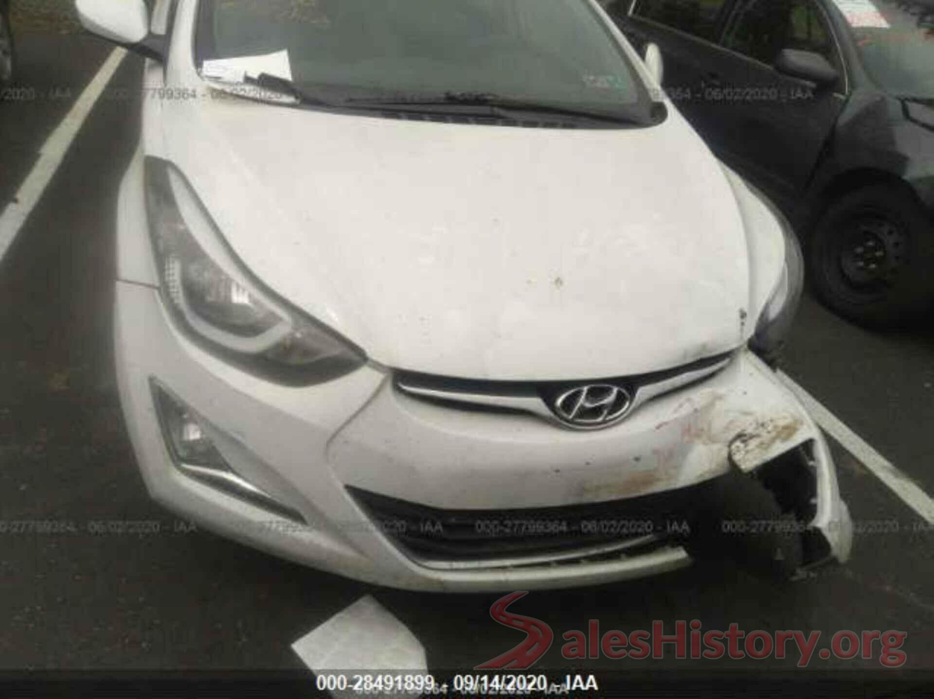 5NPDH4AE1GH680788 2016 HYUNDAI ELANTRA