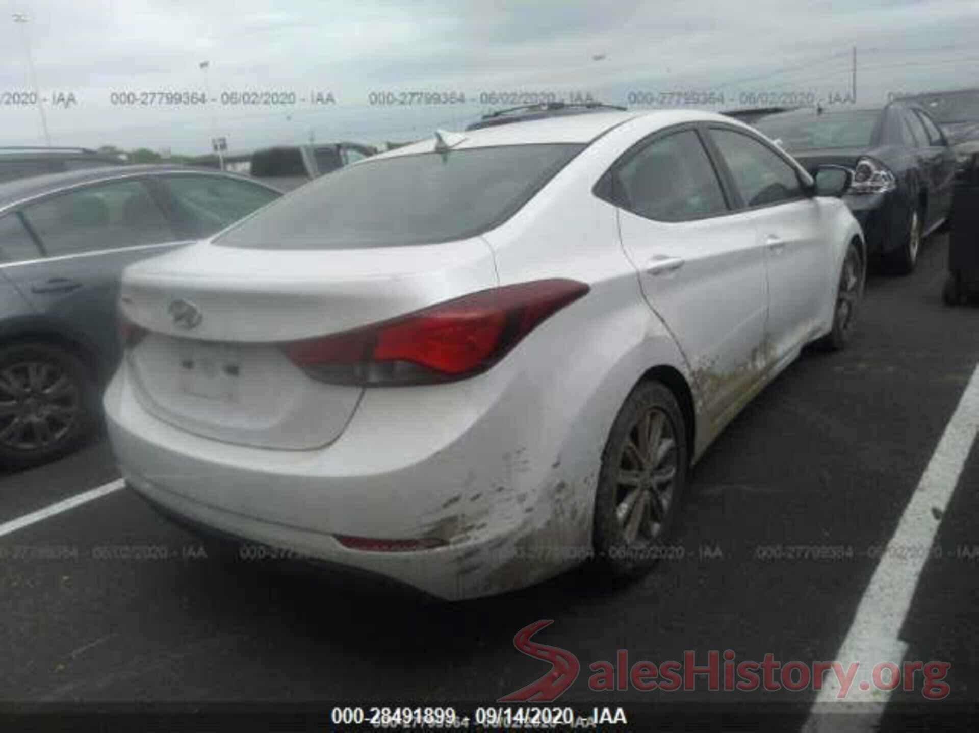 5NPDH4AE1GH680788 2016 HYUNDAI ELANTRA