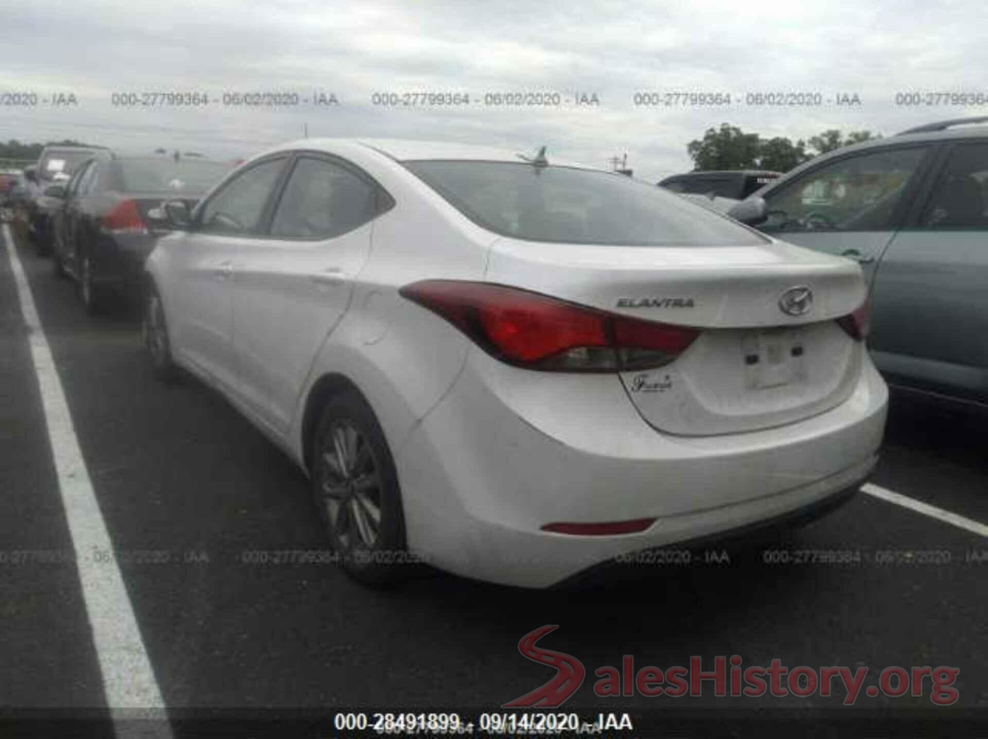 5NPDH4AE1GH680788 2016 HYUNDAI ELANTRA