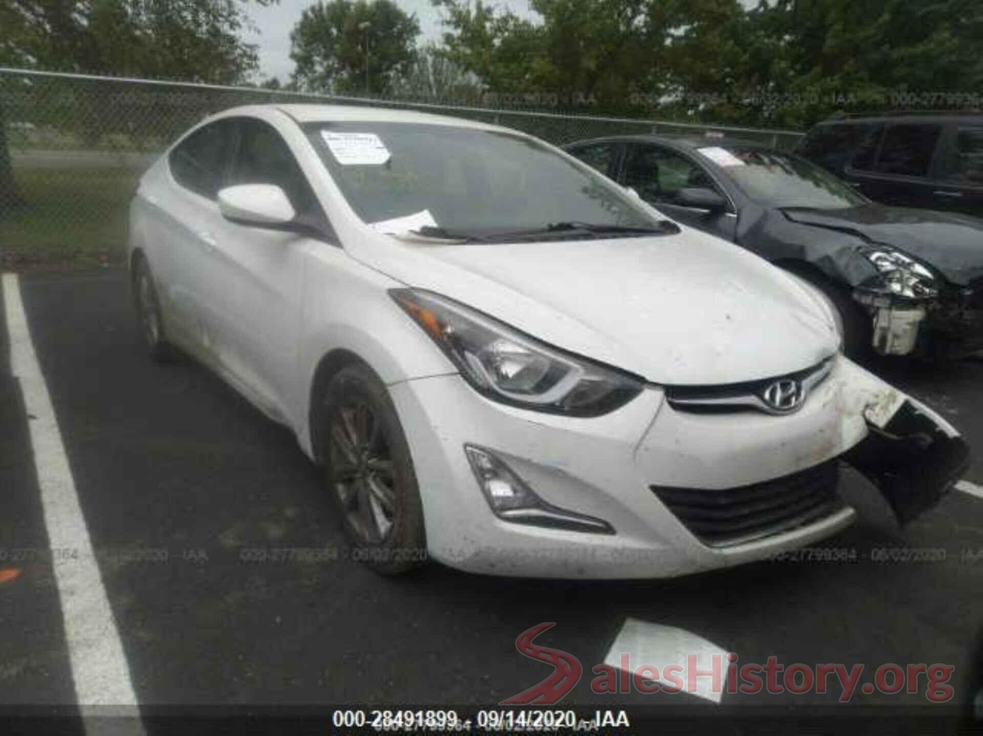 5NPDH4AE1GH680788 2016 HYUNDAI ELANTRA