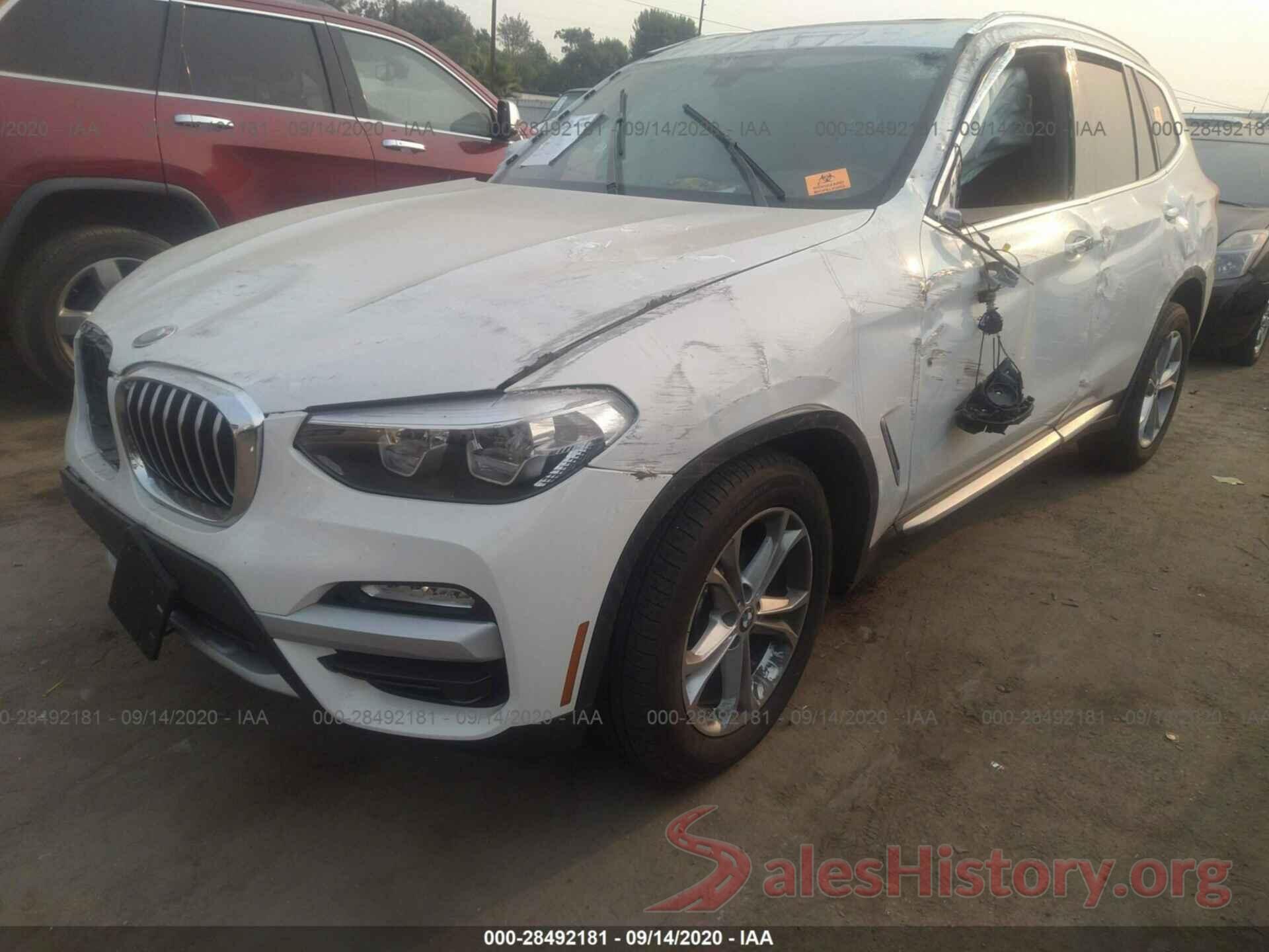 5UXTR7C56KLF37638 2019 BMW X3