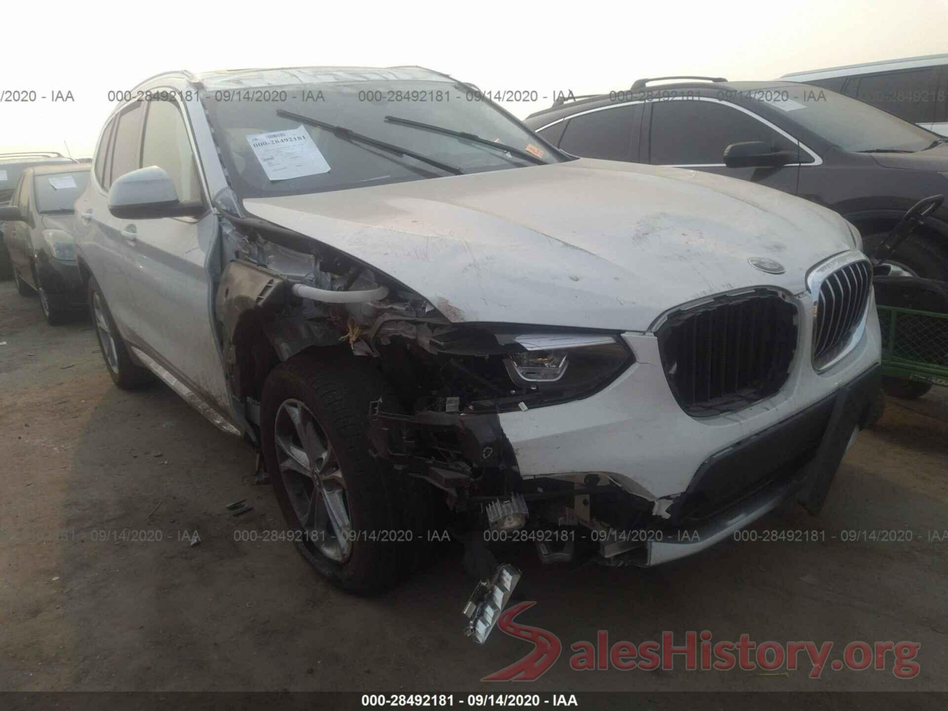 5UXTR7C56KLF37638 2019 BMW X3