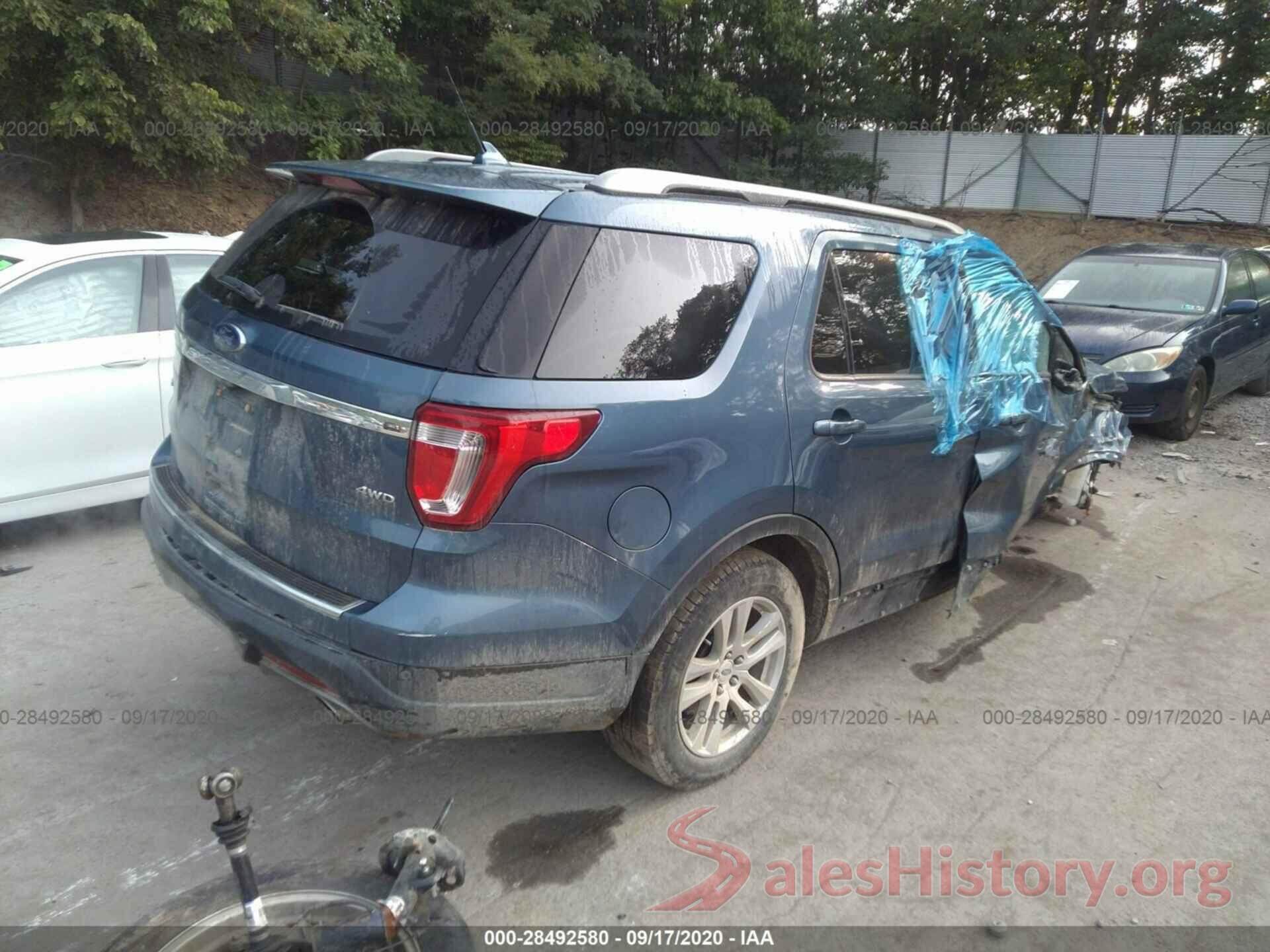 1FM5K8D87JGC52900 2018 FORD EXPLORER