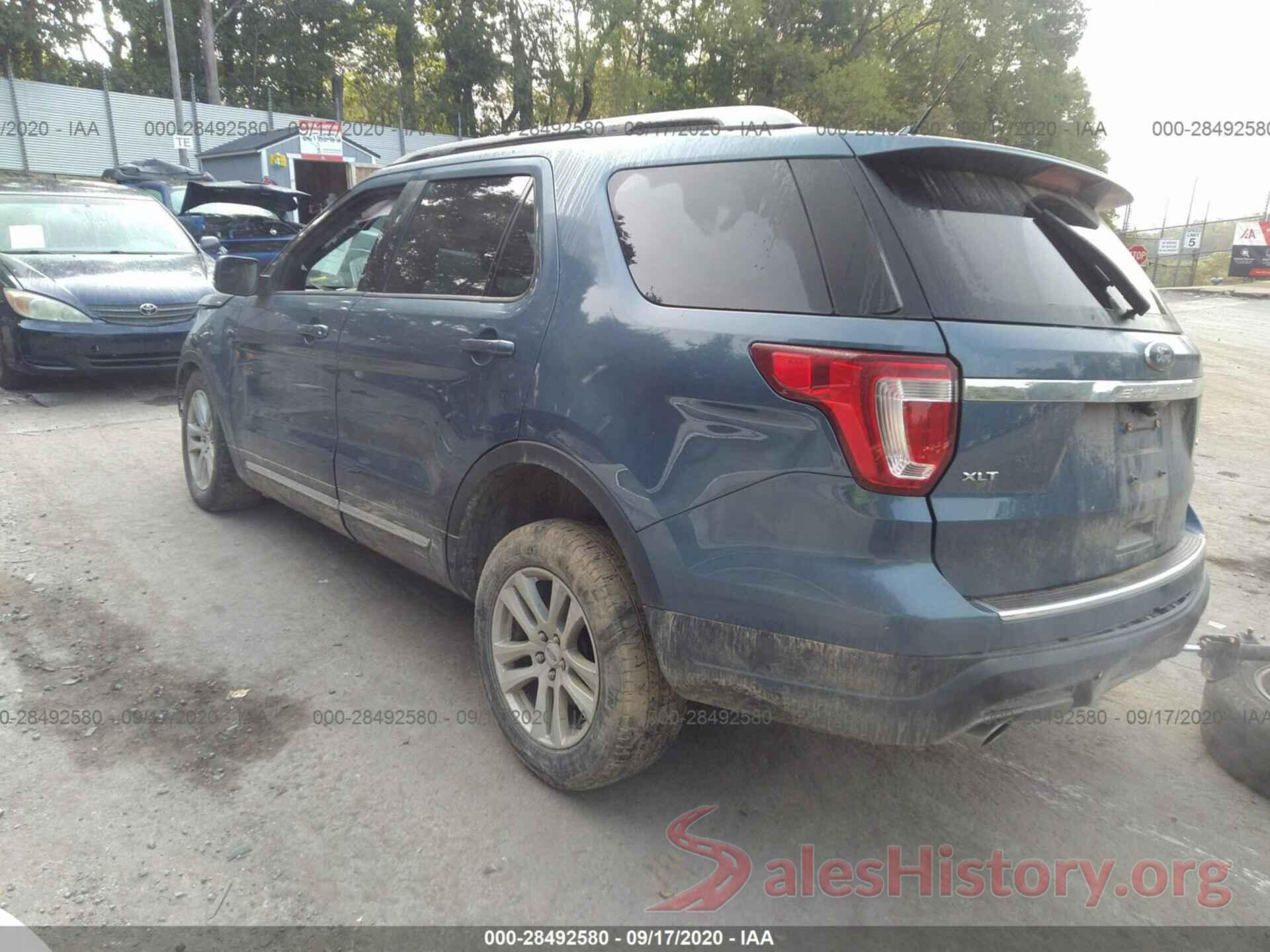 1FM5K8D87JGC52900 2018 FORD EXPLORER