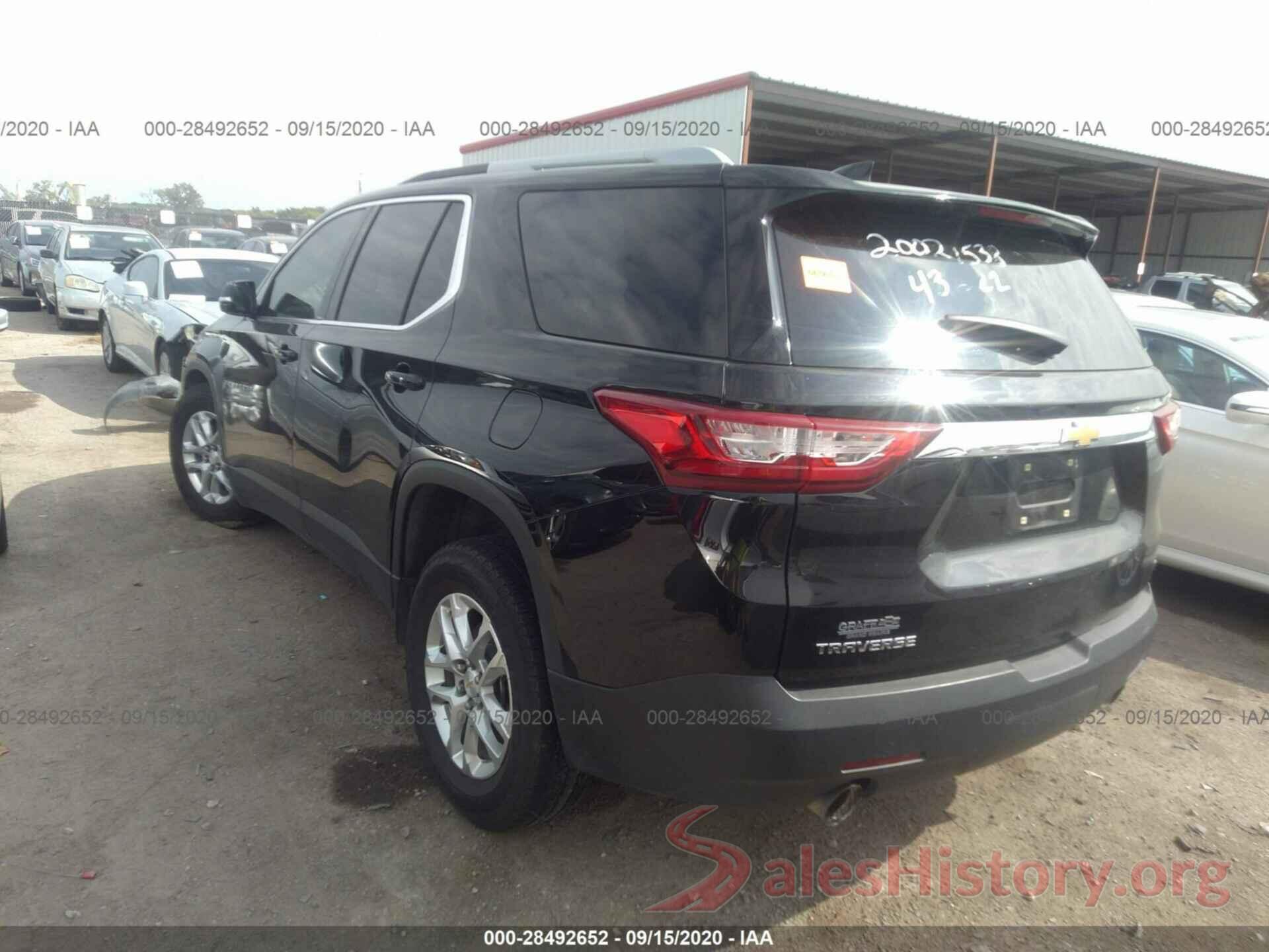 1GNERGKW8JJ236985 2018 CHEVROLET TRAVERSE