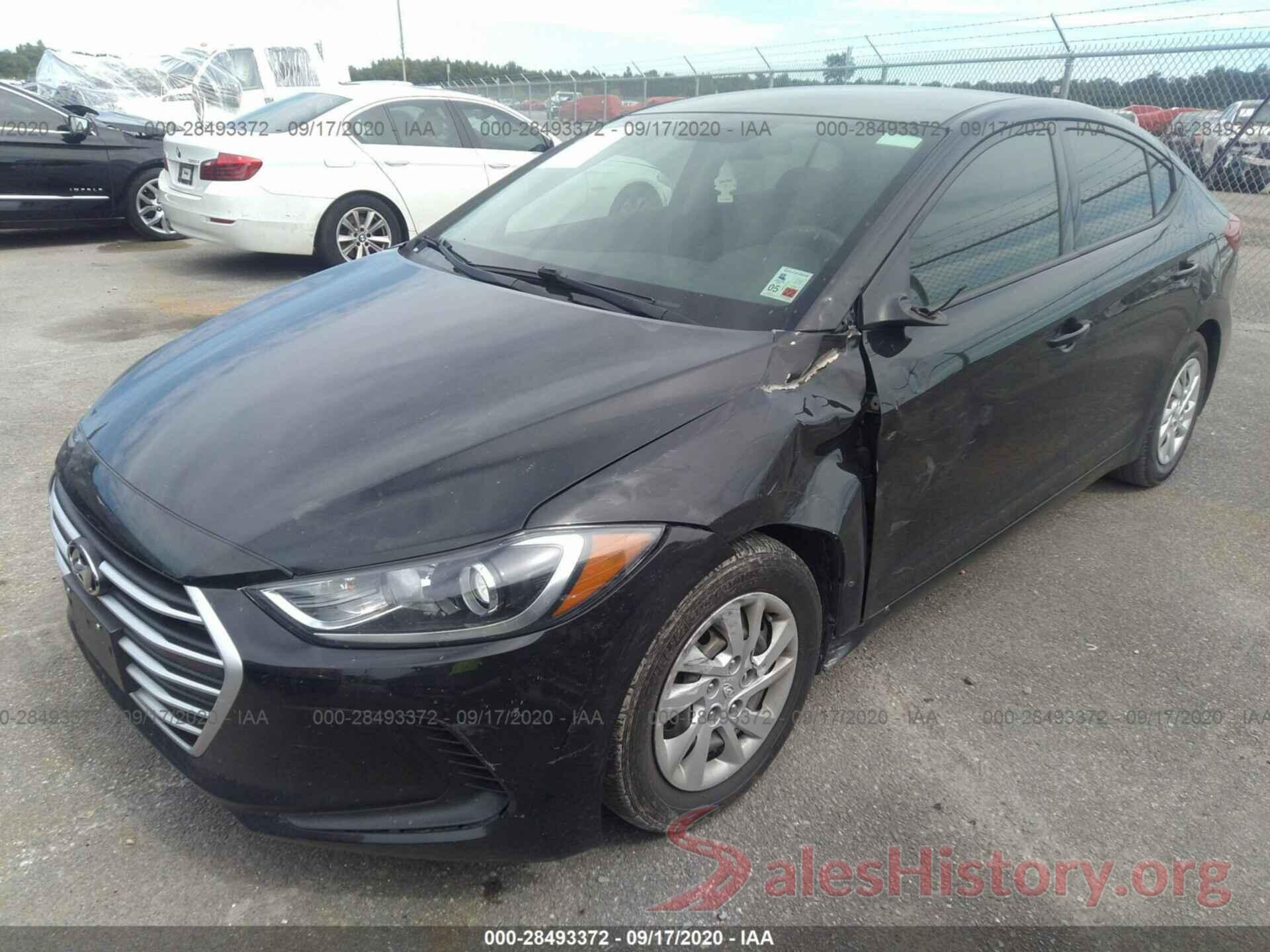 5NPD74LF6HH194987 2017 HYUNDAI ELANTRA