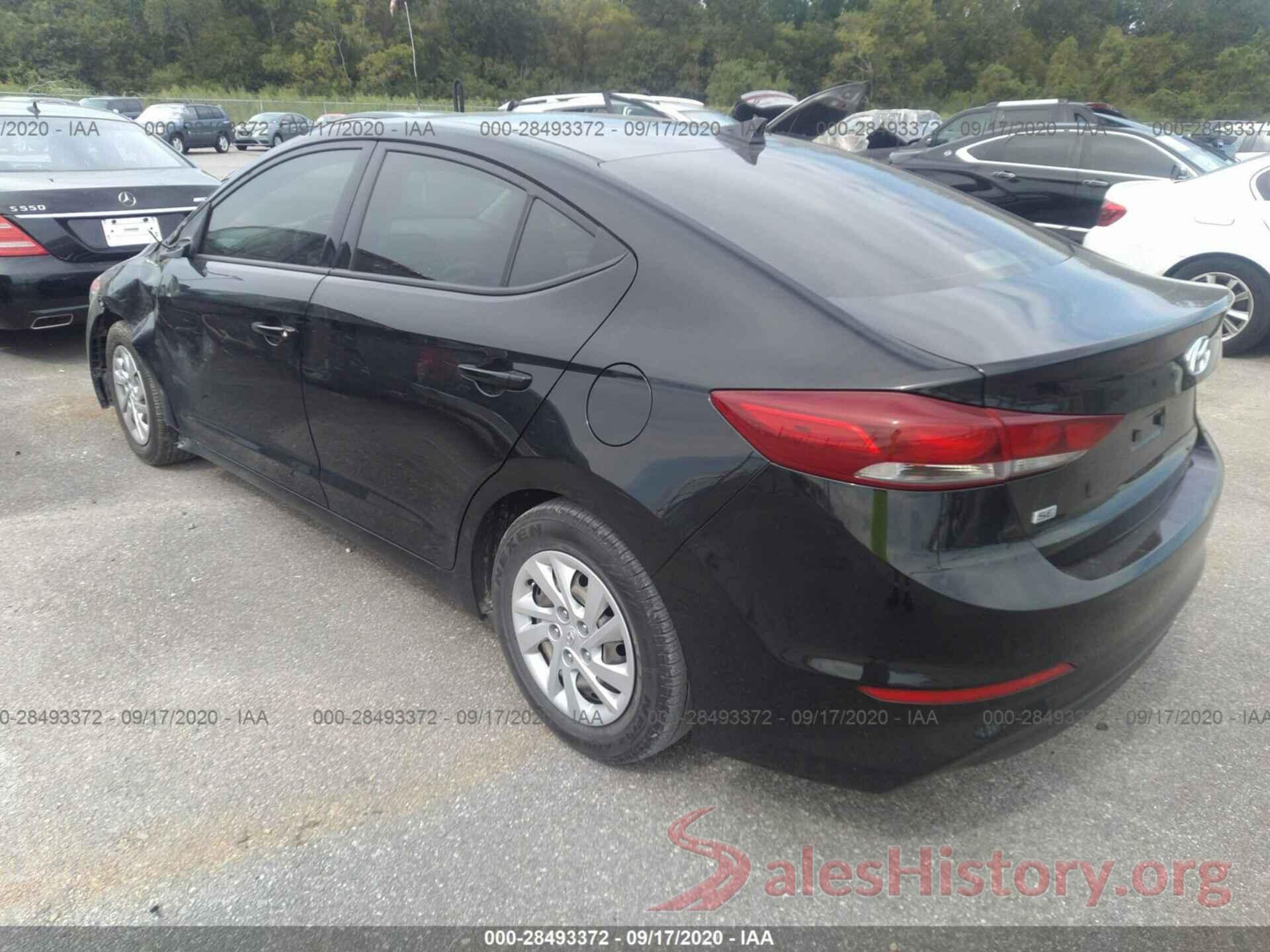 5NPD74LF6HH194987 2017 HYUNDAI ELANTRA