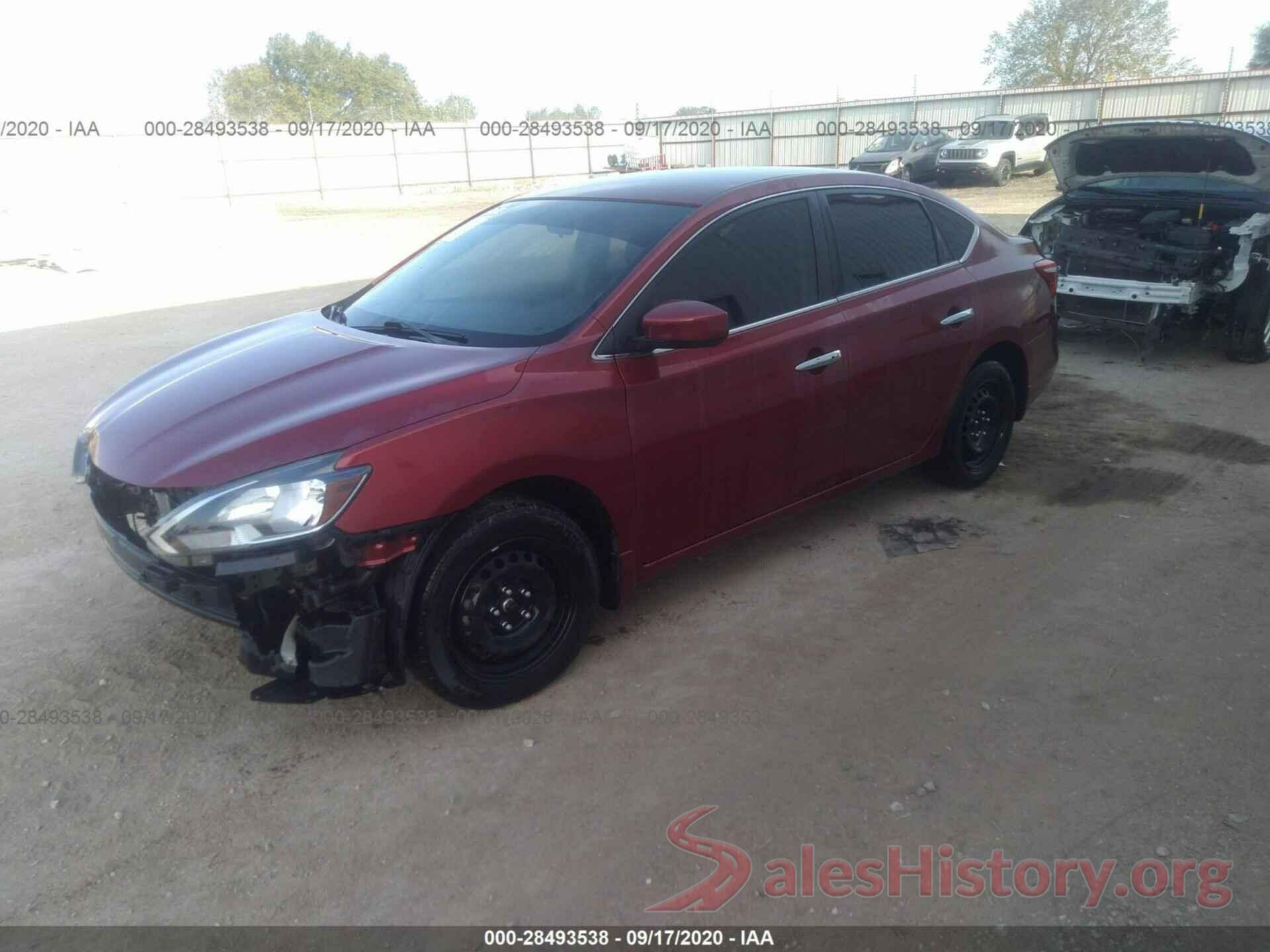 3N1AB7AP4HY259954 2017 NISSAN SENTRA