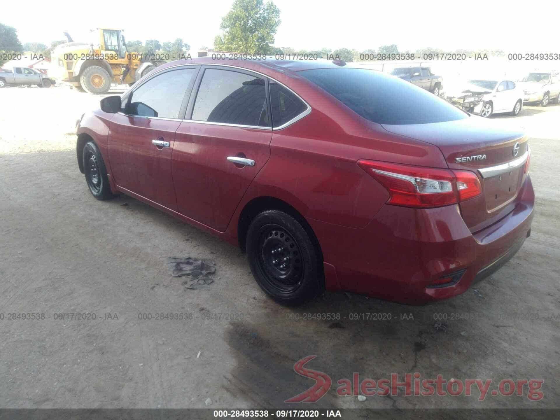 3N1AB7AP4HY259954 2017 NISSAN SENTRA