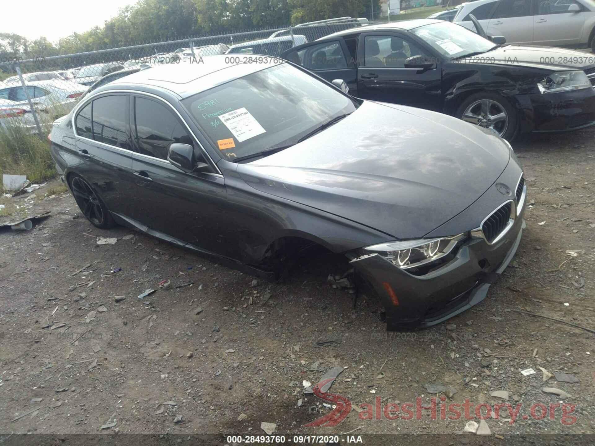 WBA8B3G57JNV01503 2018 BMW 3 SERIES