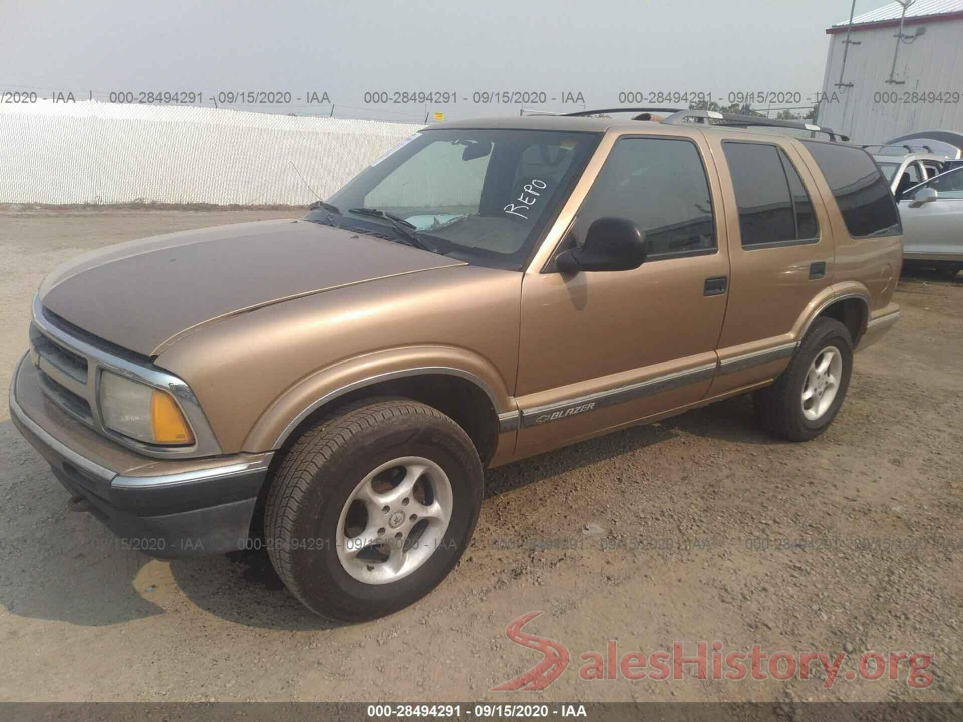 1GNDT13W0T2202528 1996 CHEVROLET BLAZER