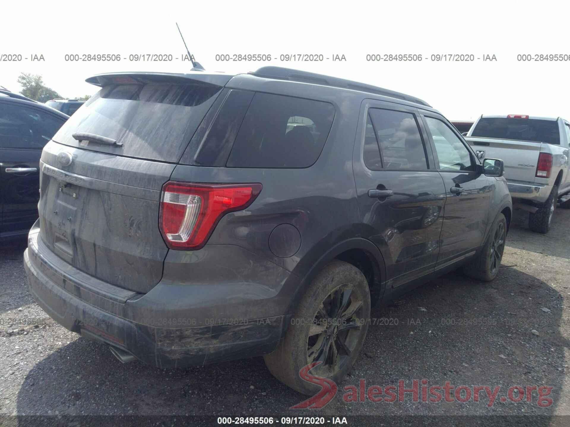 1FM5K7D8XJGC85495 2018 FORD EXPLORER