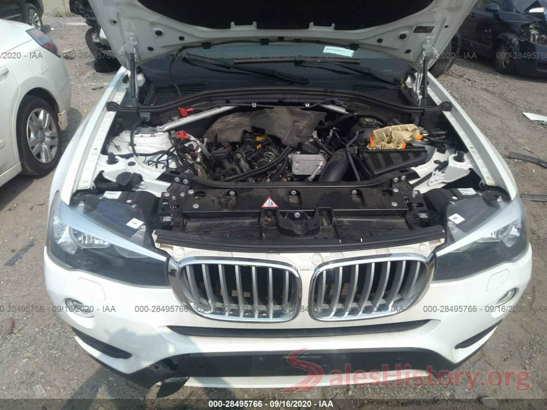 5UXWX9C56G0D87442 2016 BMW X3