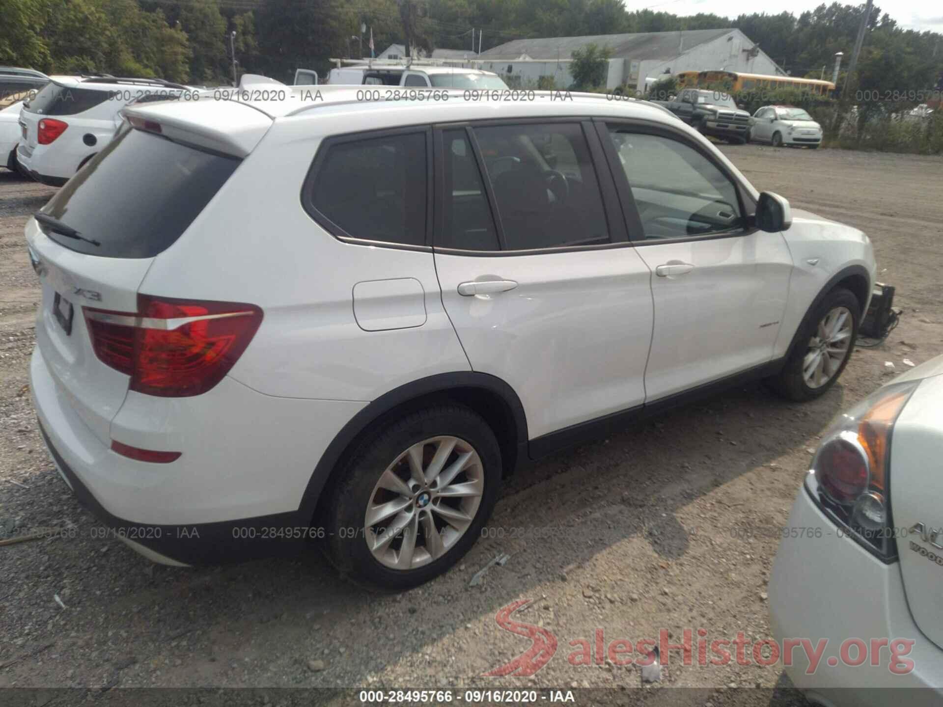 5UXWX9C56G0D87442 2016 BMW X3