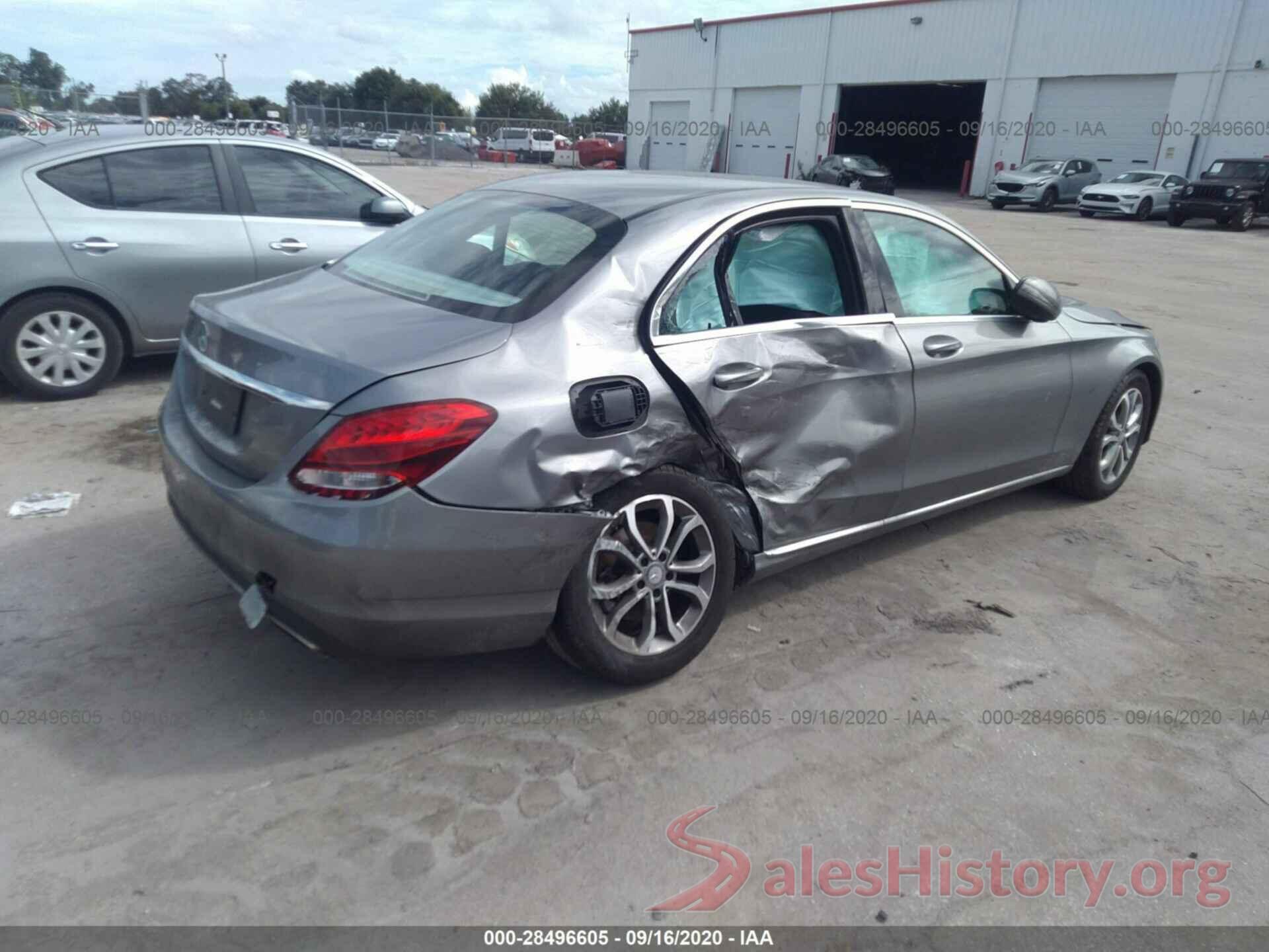 55SWF4JB6GU099529 2016 MERCEDES-BENZ C-CLASS