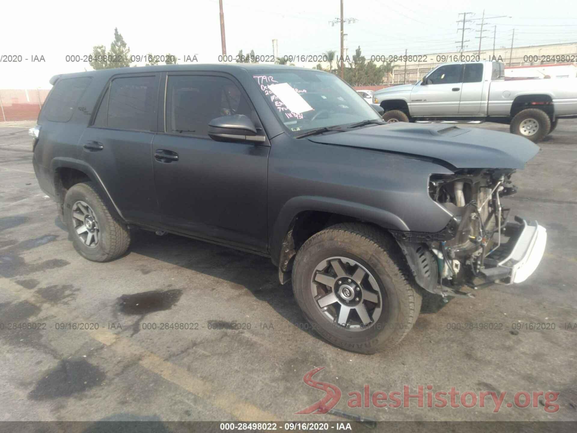 JTEBU5JR8K5681002 2019 TOYOTA 4RUNNER