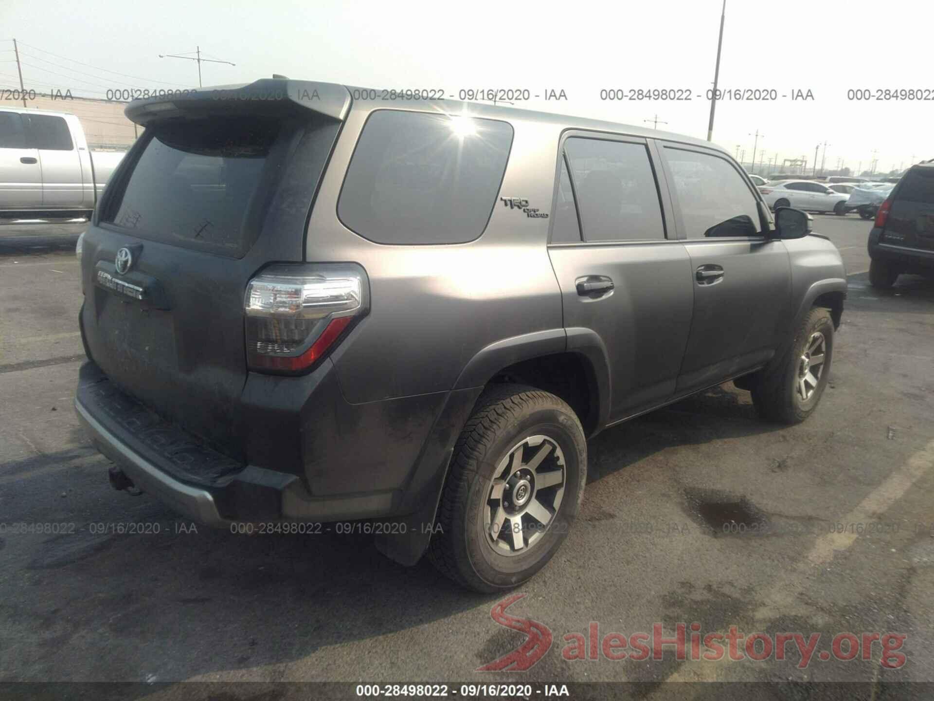 JTEBU5JR8K5681002 2019 TOYOTA 4RUNNER