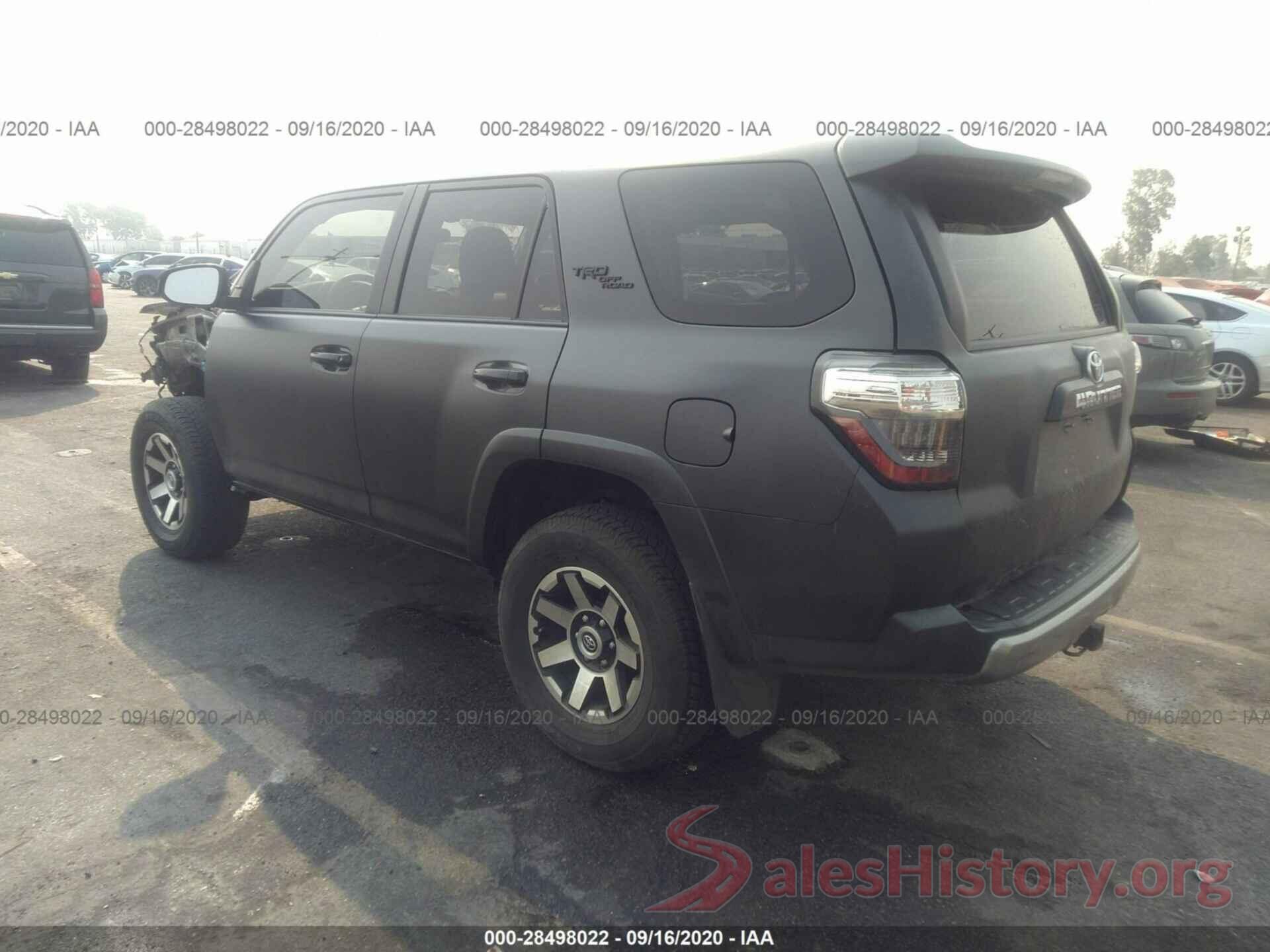 JTEBU5JR8K5681002 2019 TOYOTA 4RUNNER