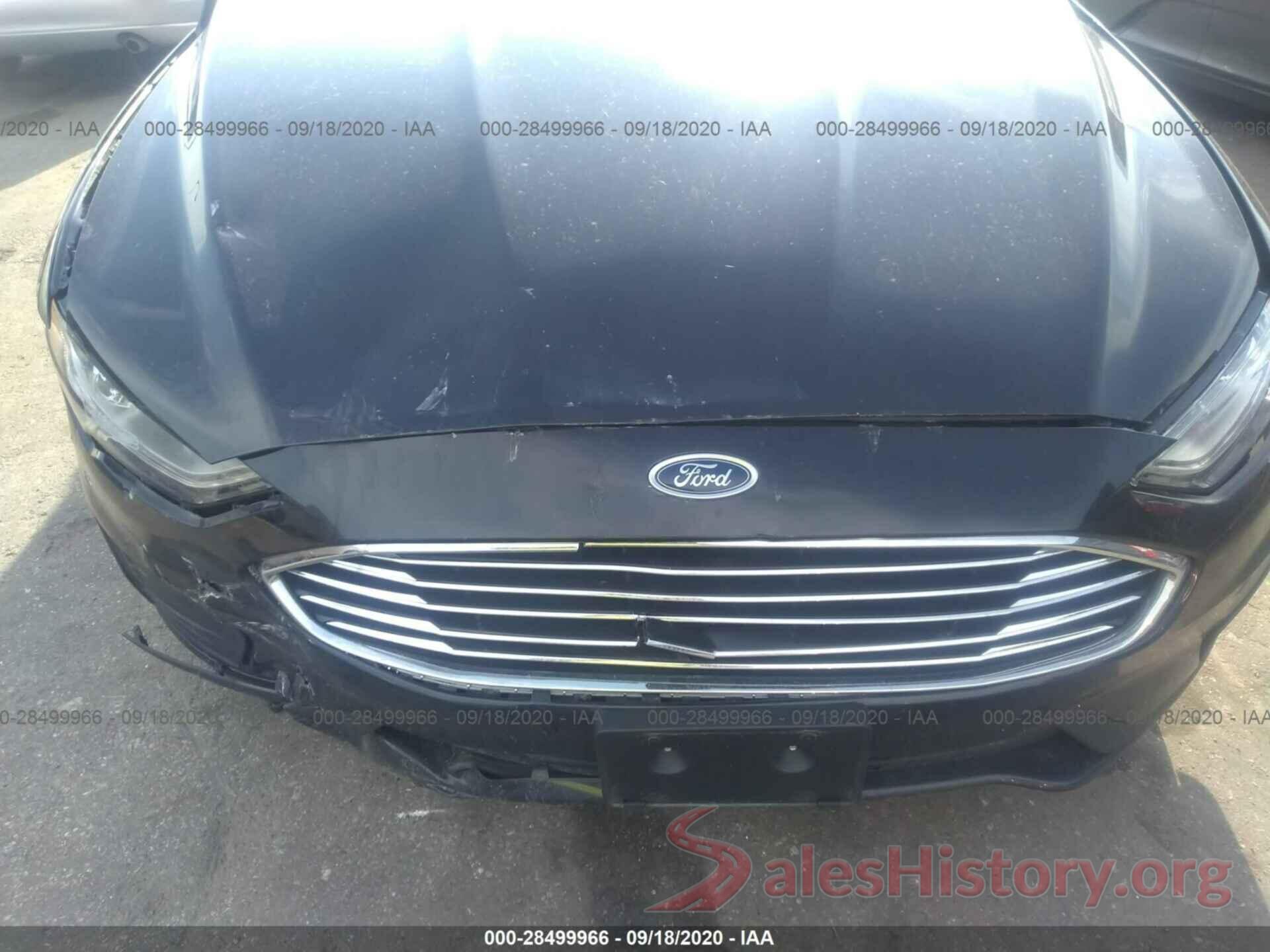 3FA6P0LU6KR262229 2019 FORD FUSION HYBRID