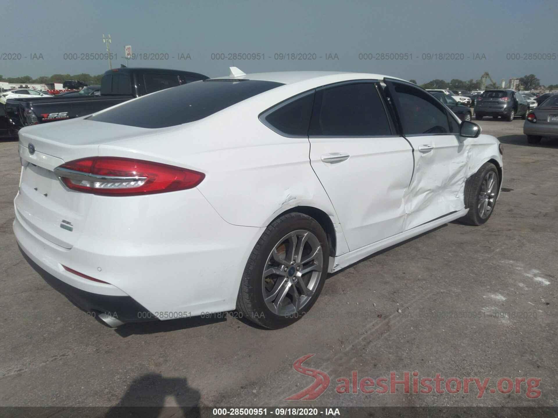 3FA6P0CD9KR141310 2019 FORD FUSION