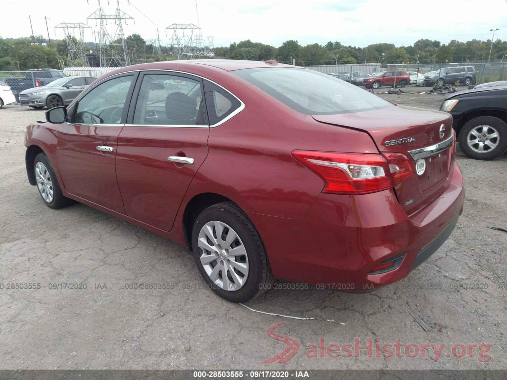 3N1AB7AP3HY318444 2017 NISSAN SENTRA