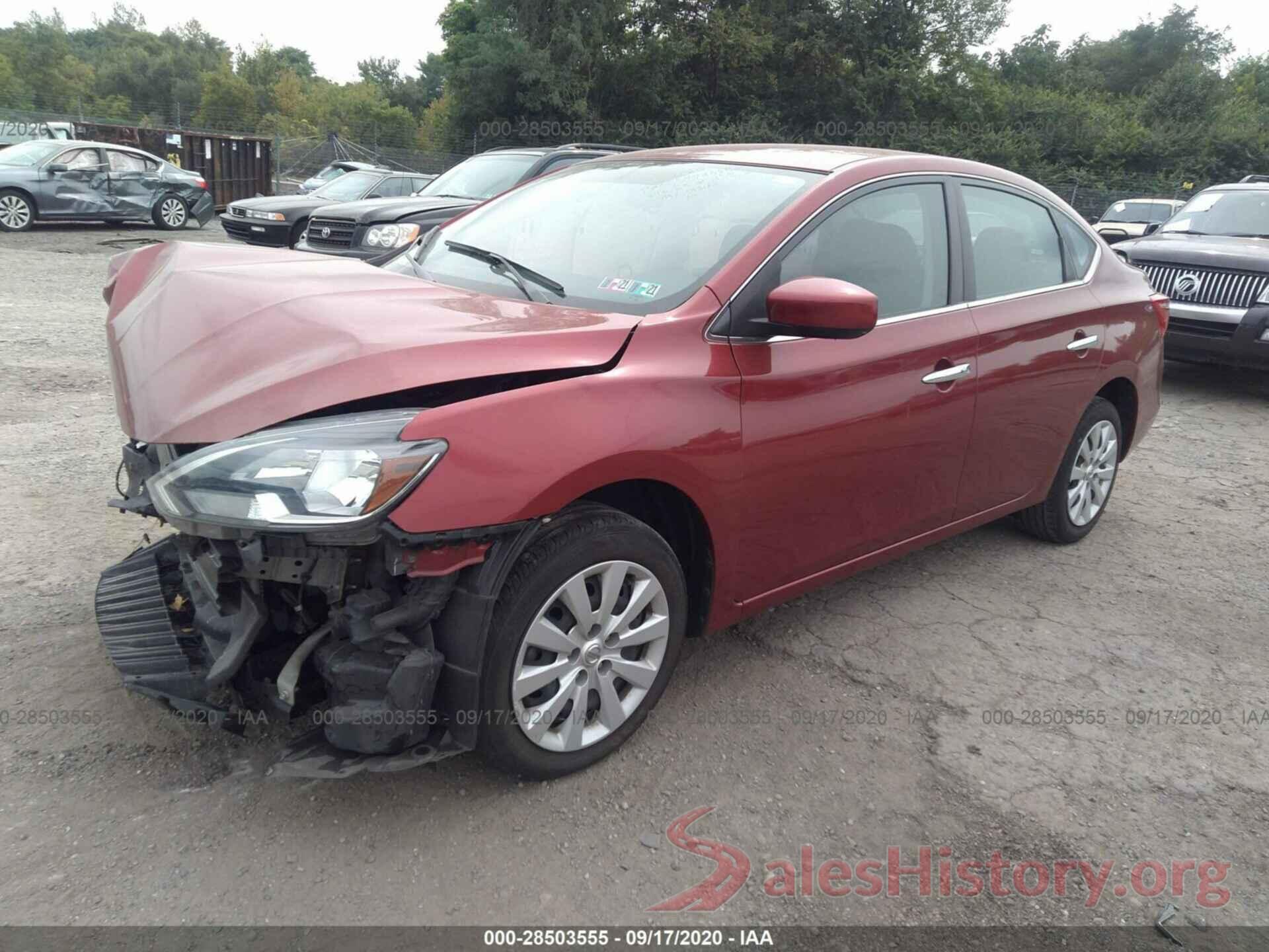 3N1AB7AP3HY318444 2017 NISSAN SENTRA