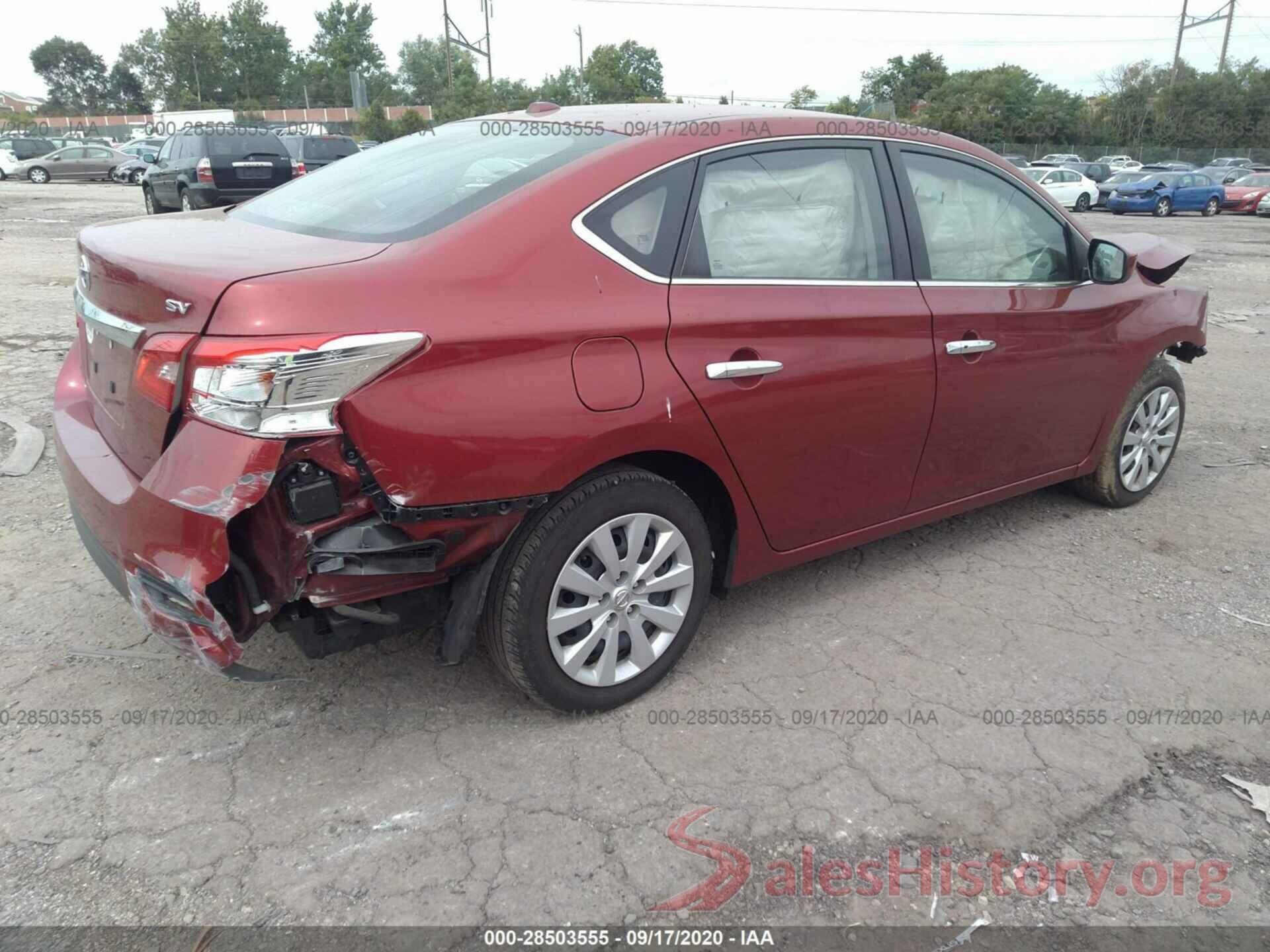 3N1AB7AP3HY318444 2017 NISSAN SENTRA