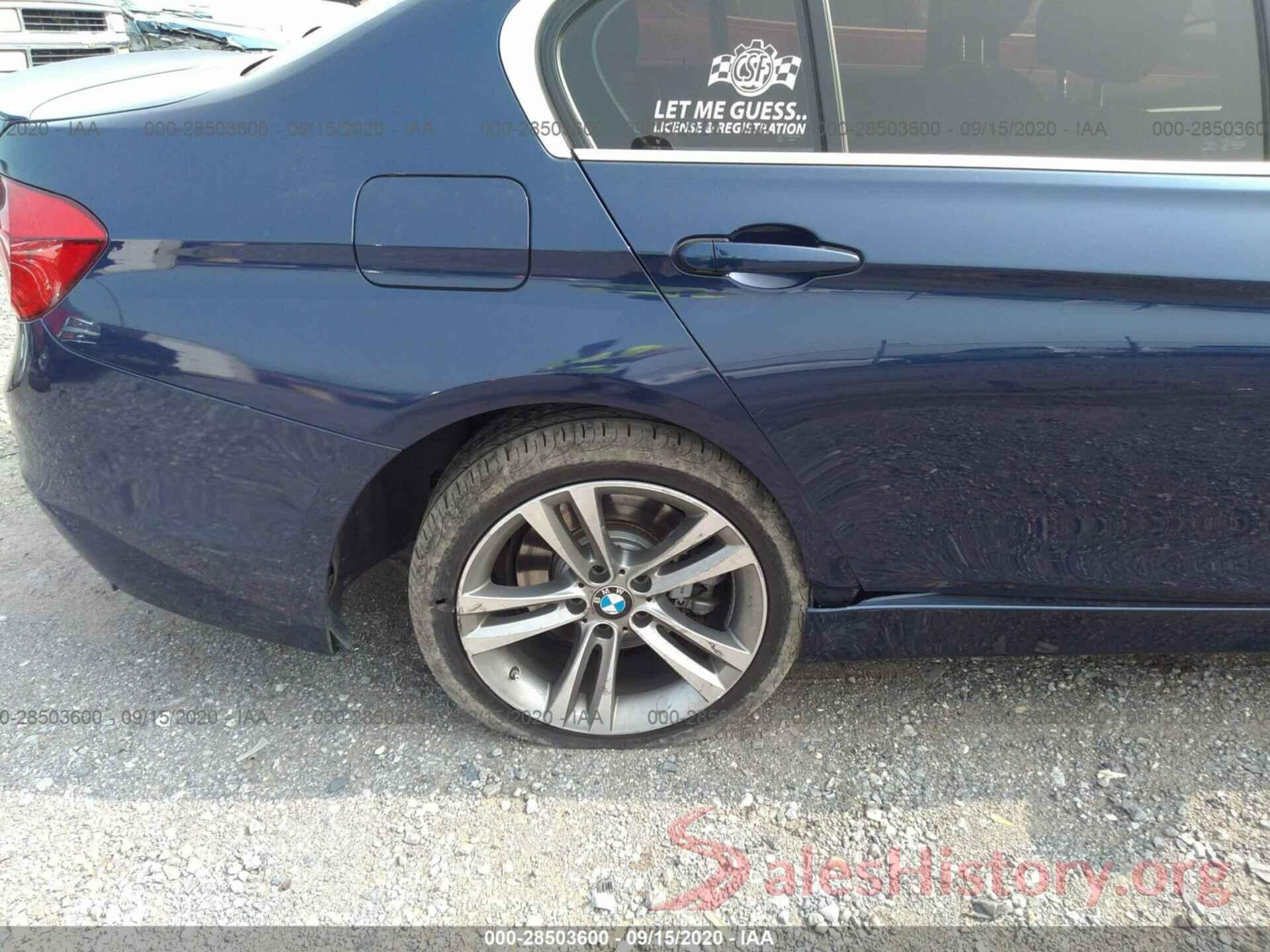 WBA8B3C51GK384260 2016 BMW 3 SERIES