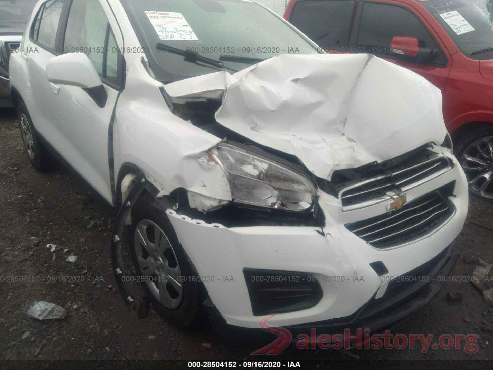 KL7CJKSB6GB670247 2016 CHEVROLET TRAX