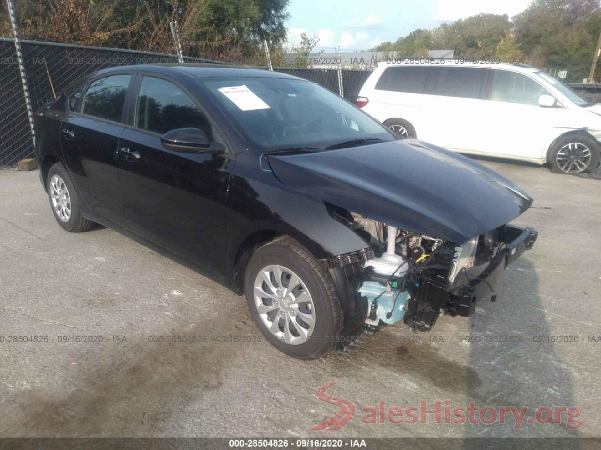 3KPF24AD1LE182316 2020 KIA FORTE