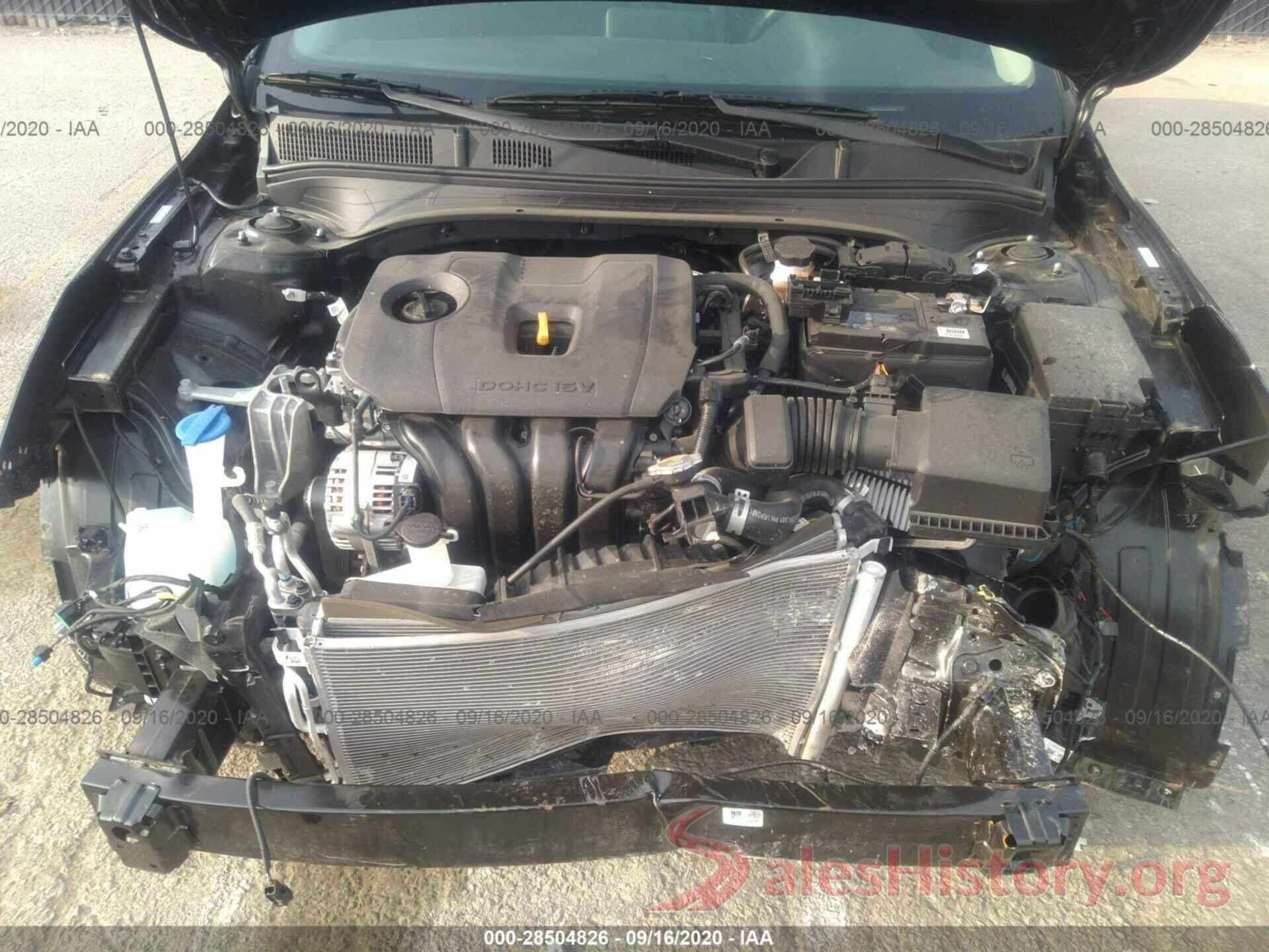 3KPF24AD1LE182316 2020 KIA FORTE