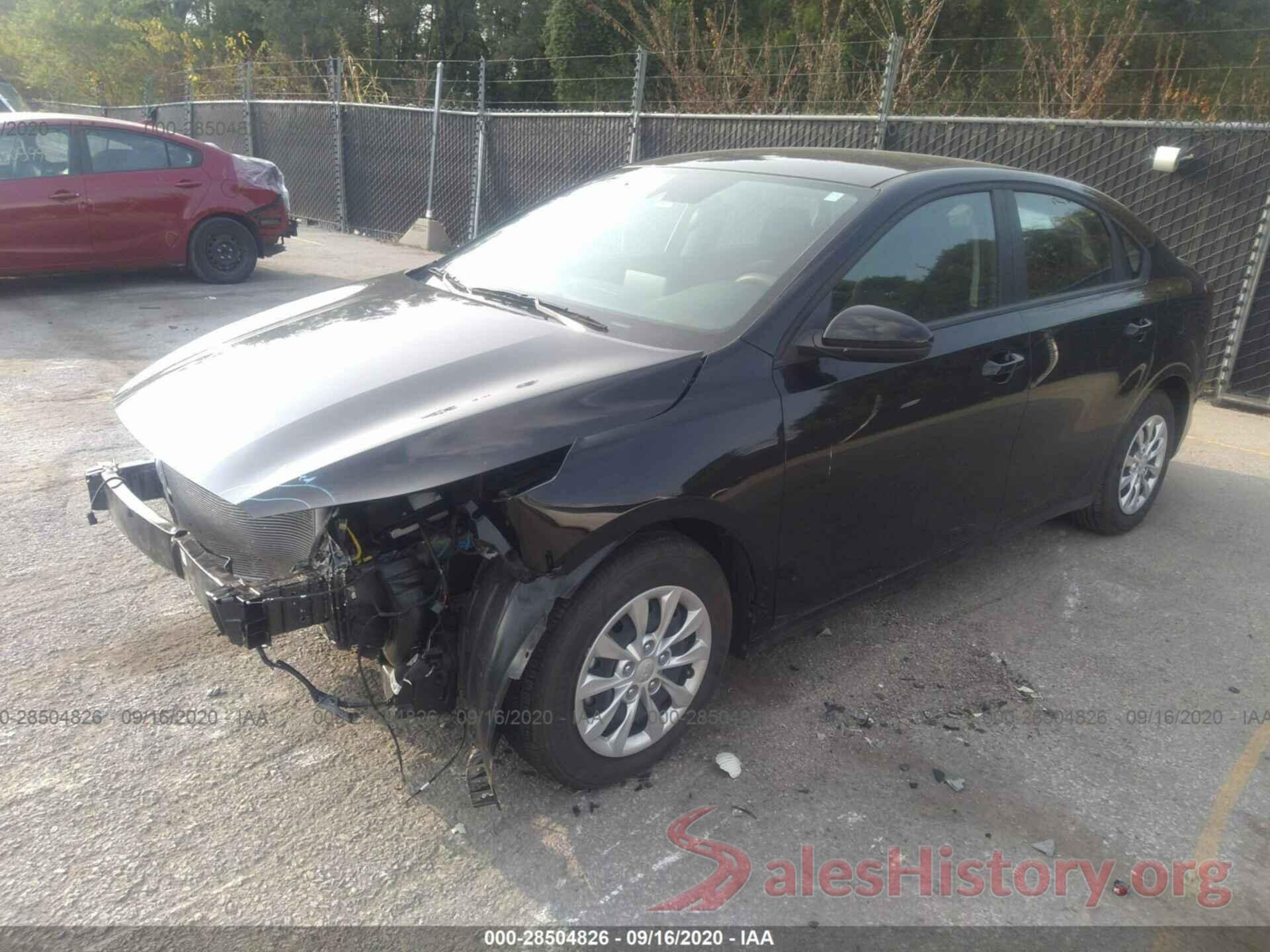 3KPF24AD1LE182316 2020 KIA FORTE