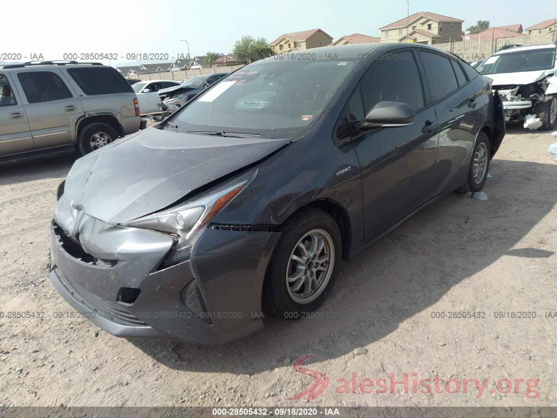 JTDKBRFU5J3060938 2018 TOYOTA PRIUS