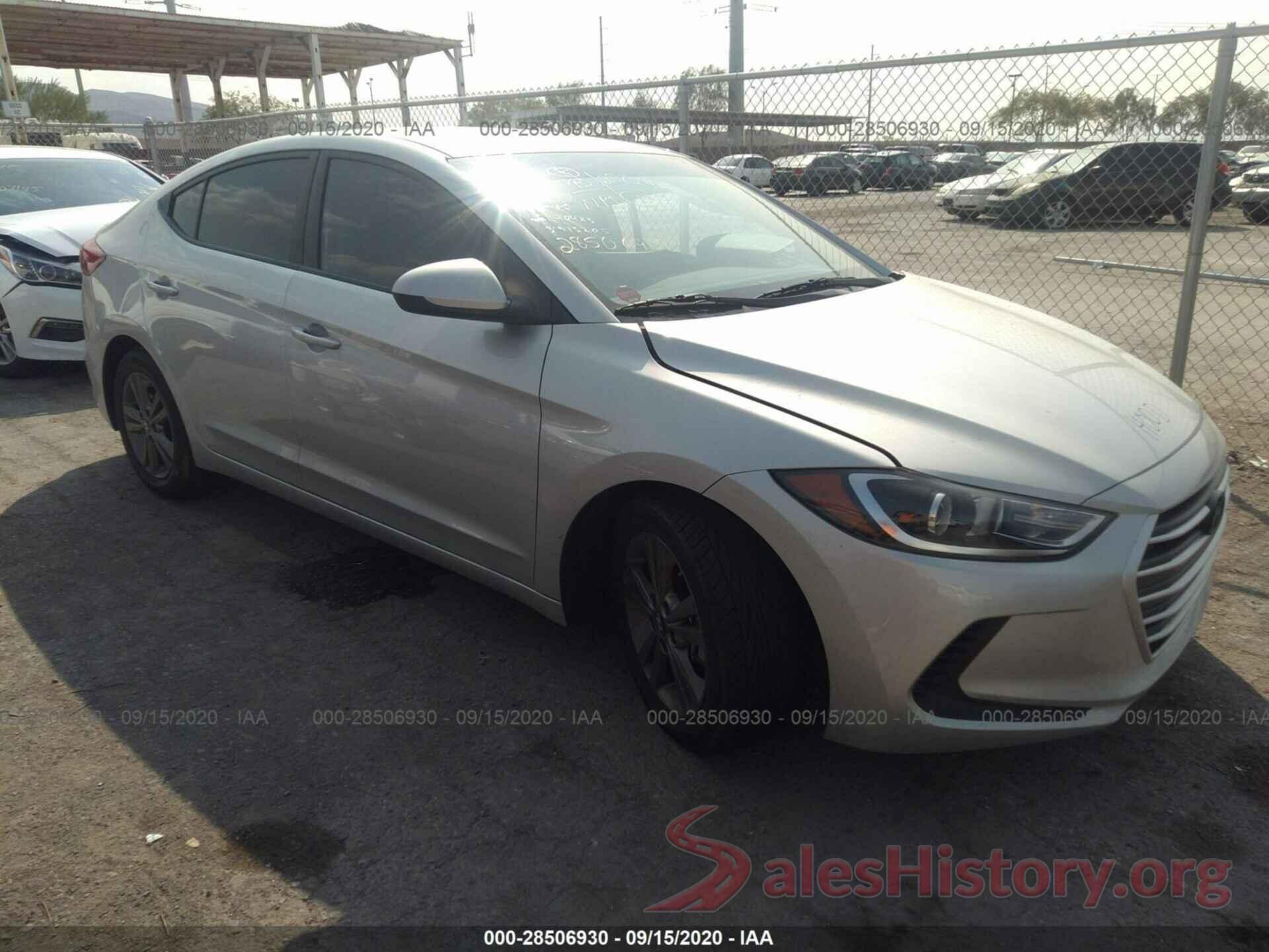 5NPD84LF9JH347087 2018 HYUNDAI ELANTRA