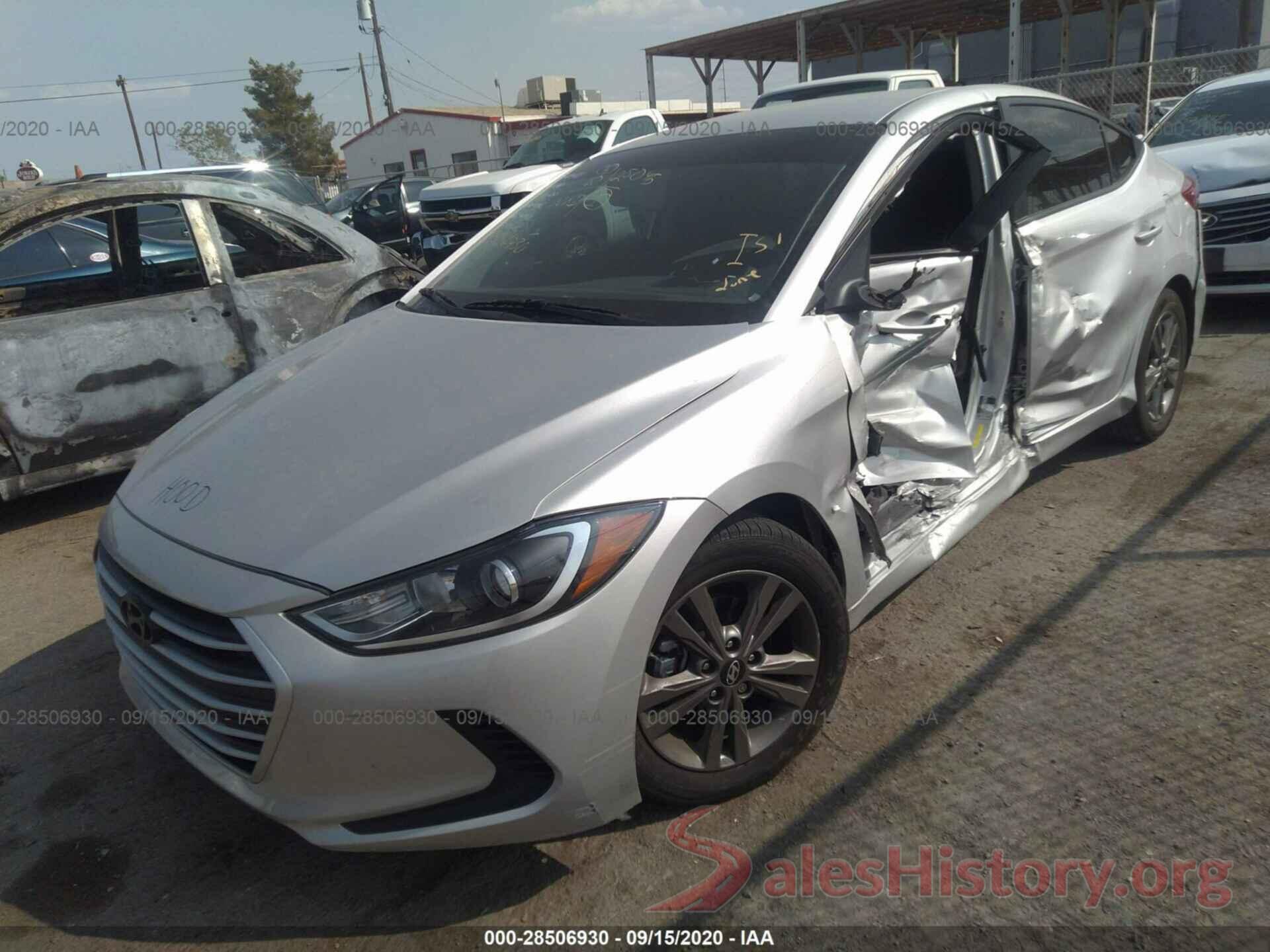 5NPD84LF9JH347087 2018 HYUNDAI ELANTRA