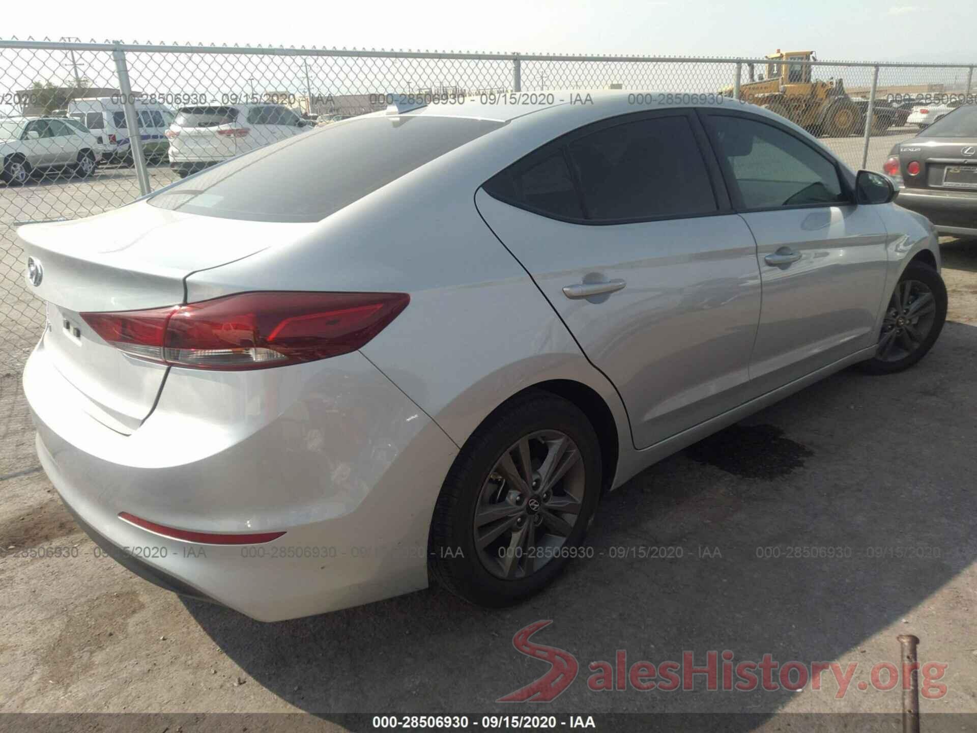 5NPD84LF9JH347087 2018 HYUNDAI ELANTRA